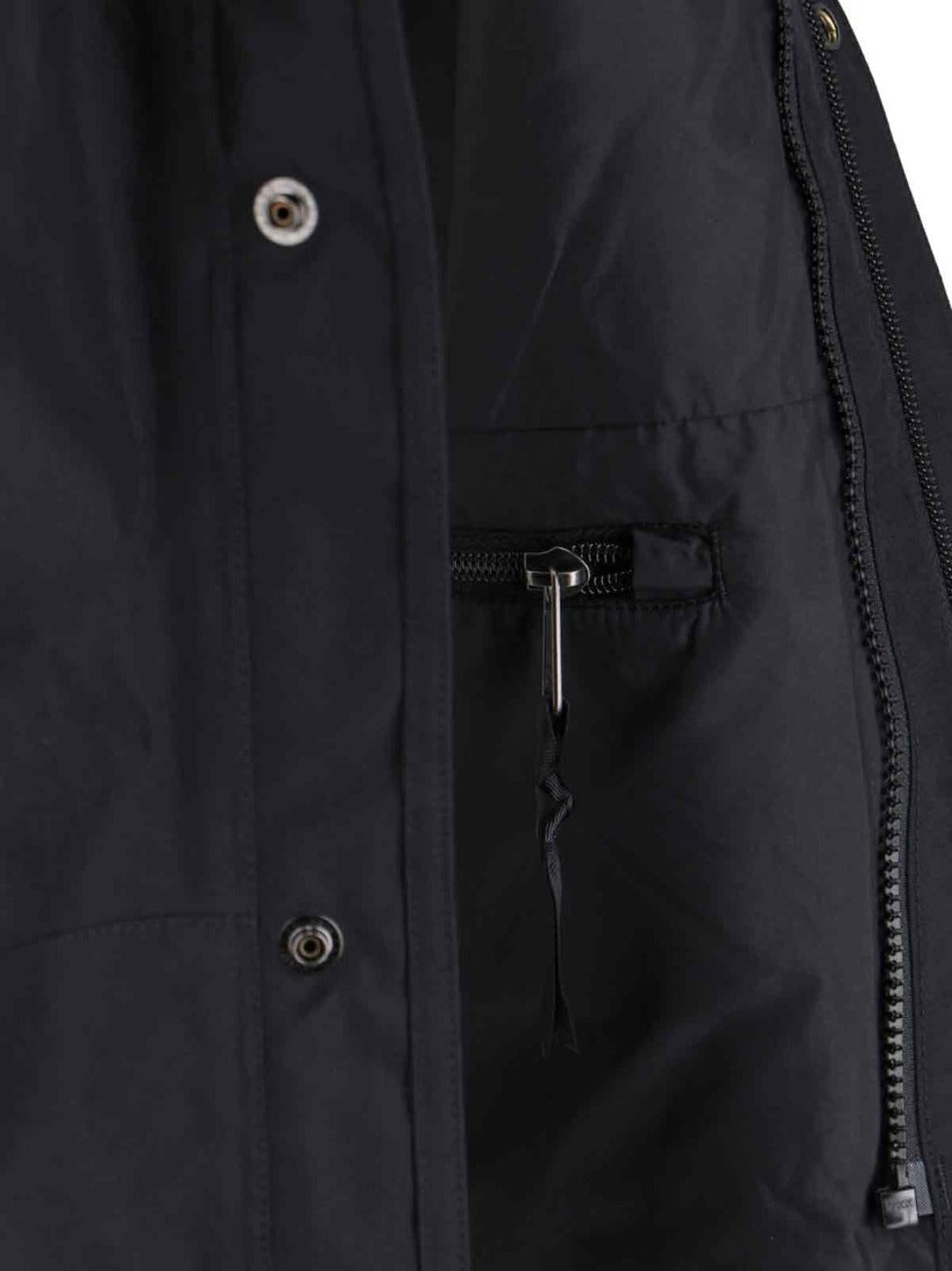 Gore-Tex® Mountain Jacket In Black Water-Repellent