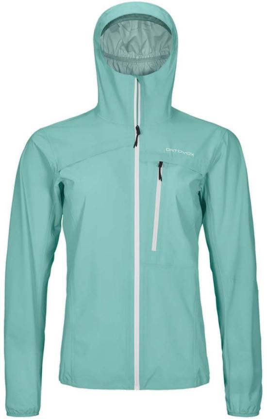 Streamlined High Collar Jacket with Hood and Zipper Pockets