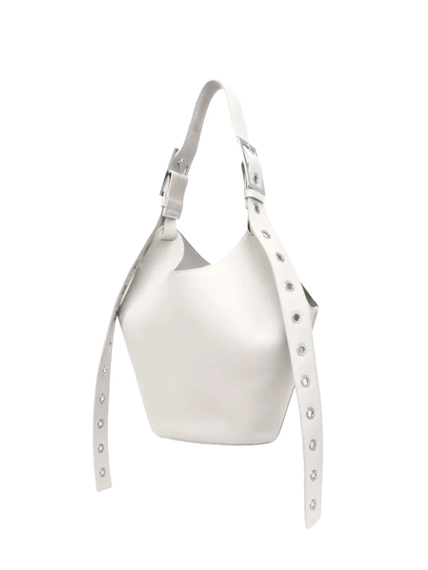 Alabaster White Small Hobo Bag