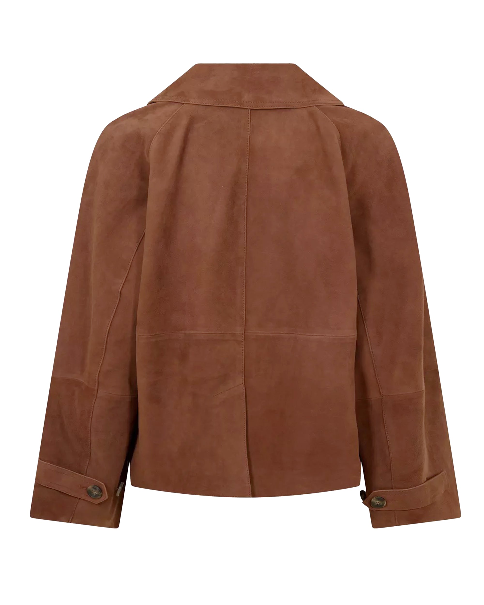 Sospiro Terracotta Double-Breasted Jacket