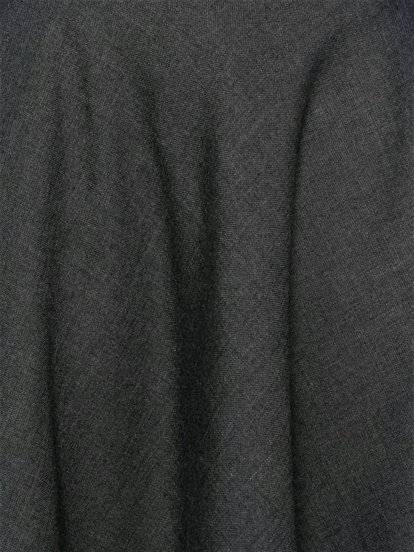 Flared Midi Skirt with Smooth Waistband