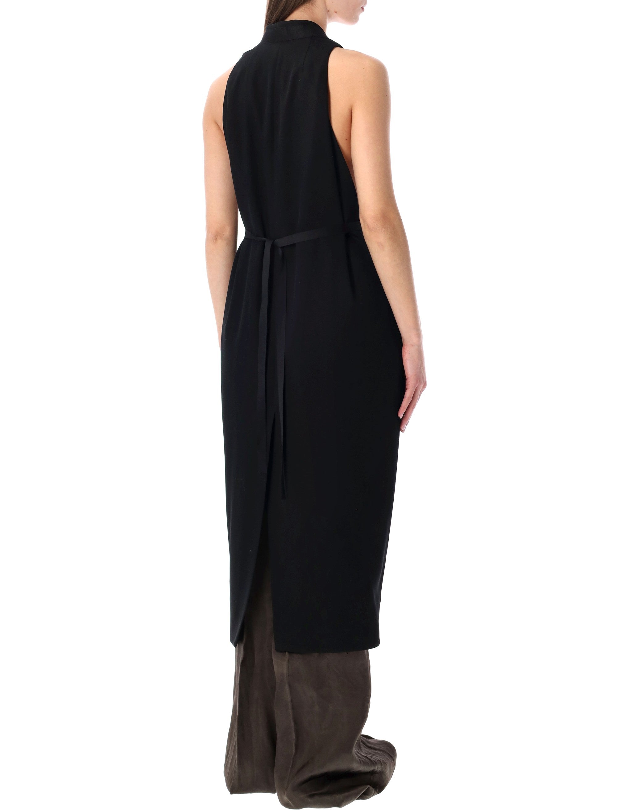 Cyclops Sleeveless Wrap Coat