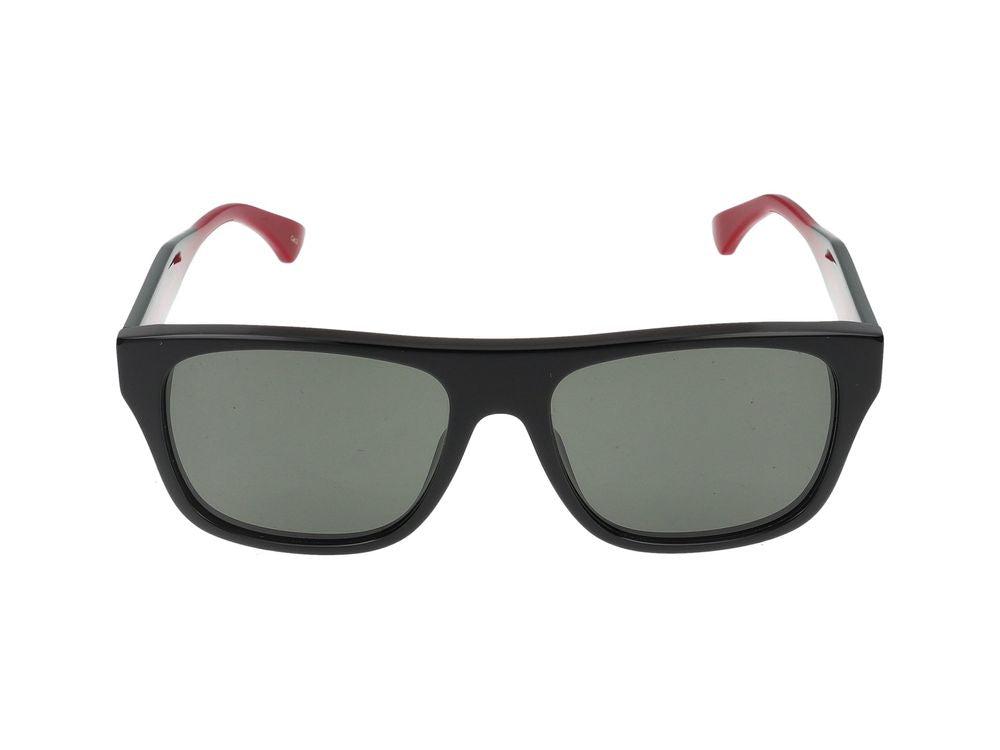 Okulary przeciwsłoneczne GG2119S 001 czarne zielone szare 56/17/145