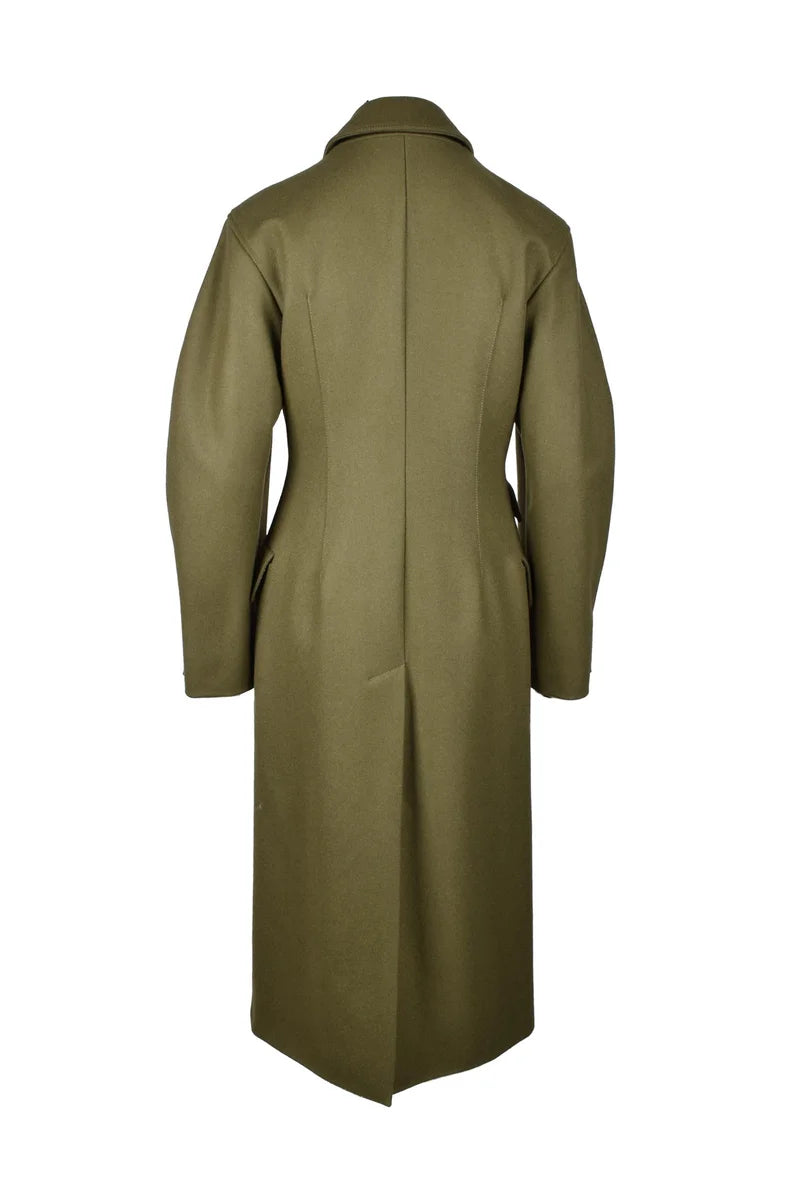 Forest Green Long Coat