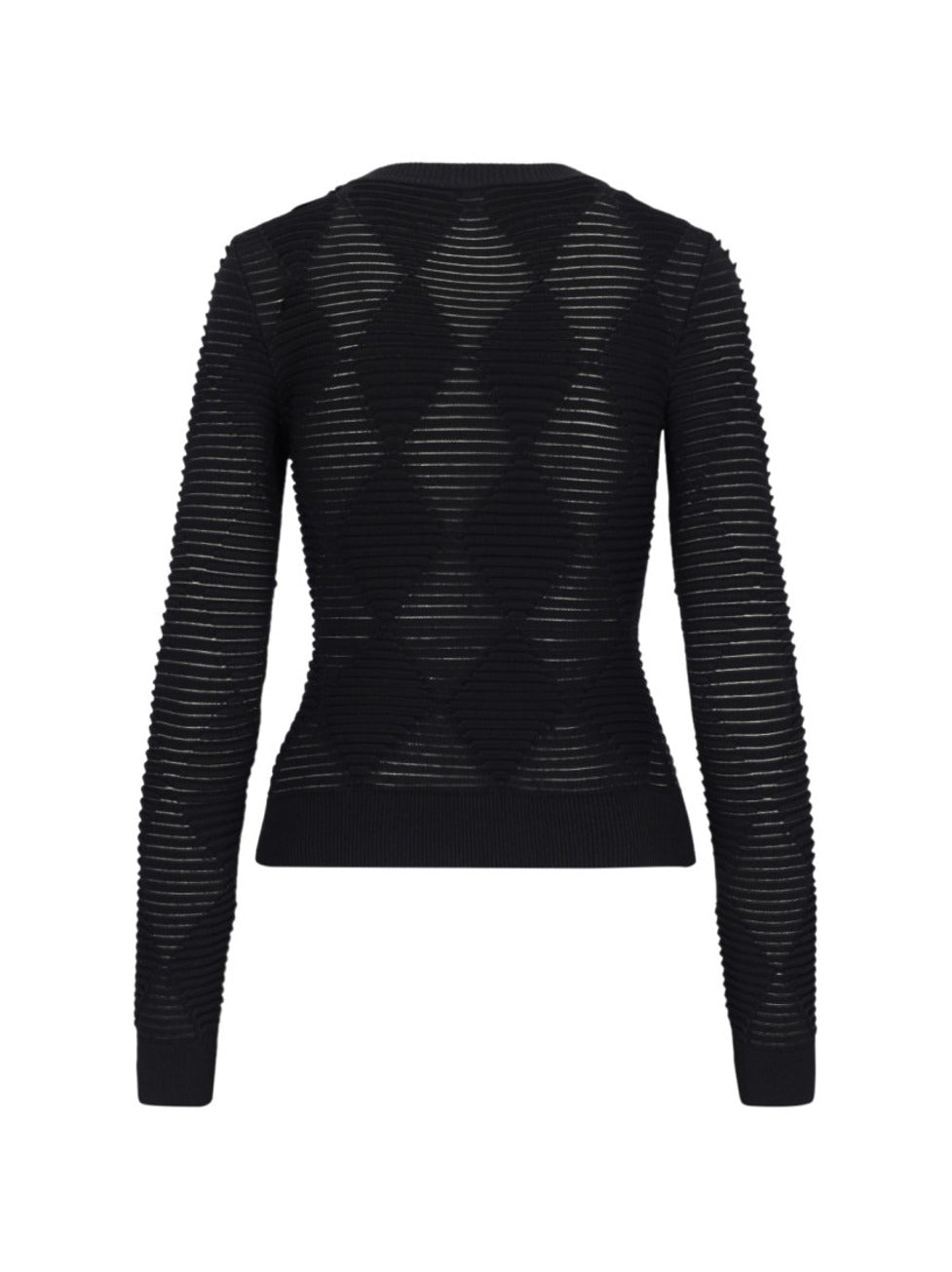 Textured Sweater – Black