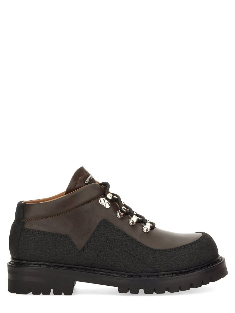 Rugged Textured Leather Boots