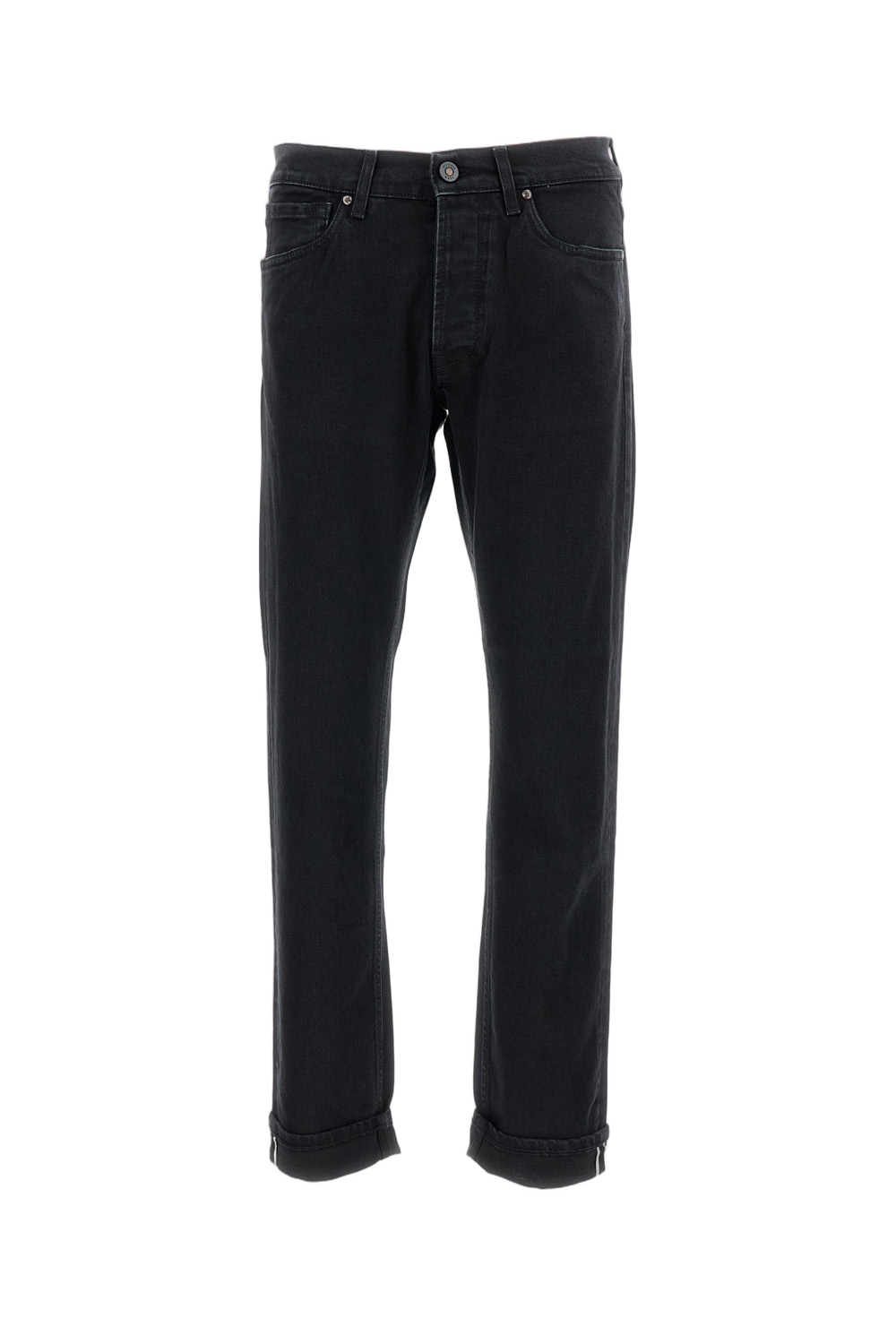 Tailored Black Trousers With Structured Waistband