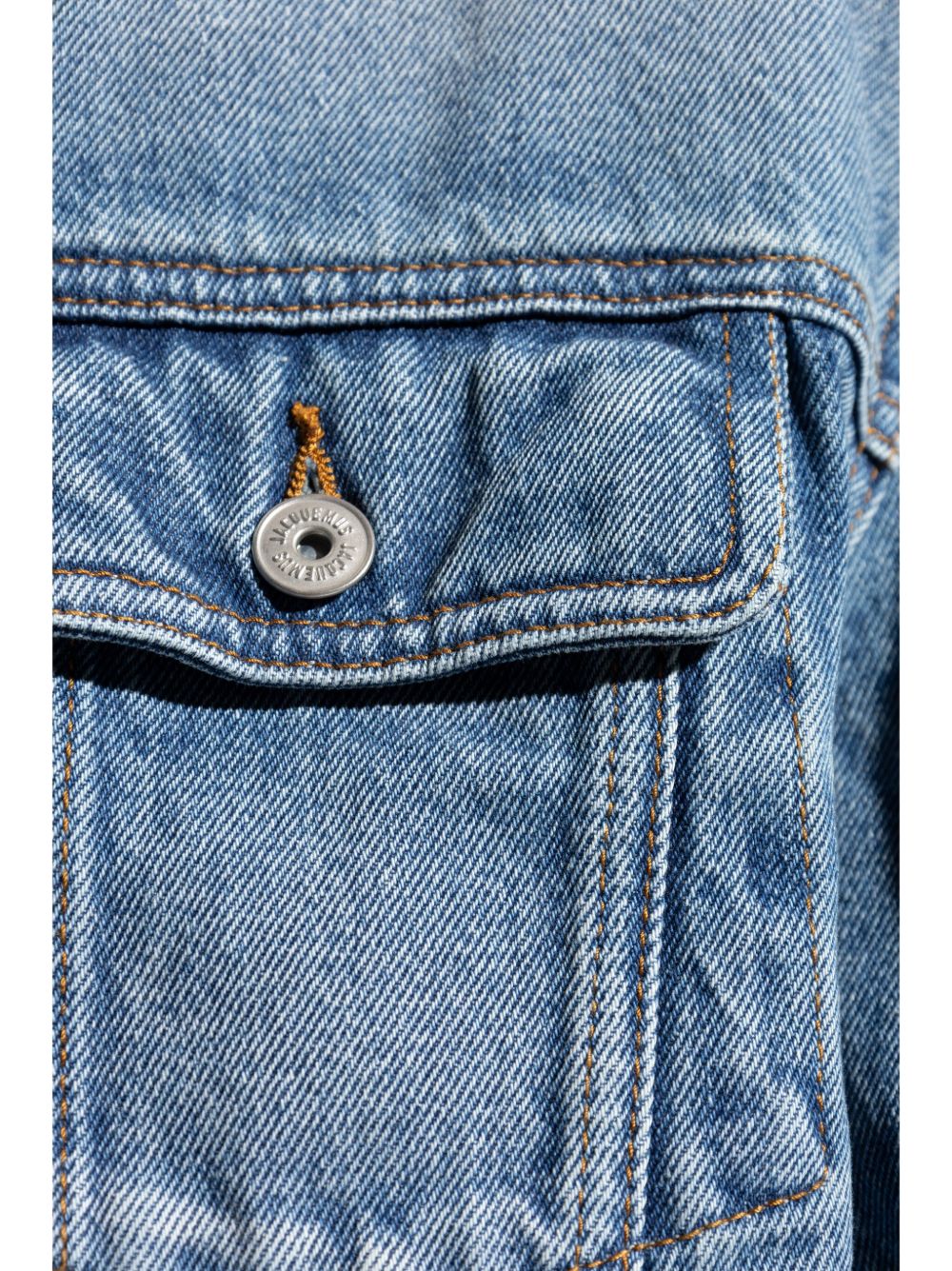 Medium Blue Washed Denim Jacket