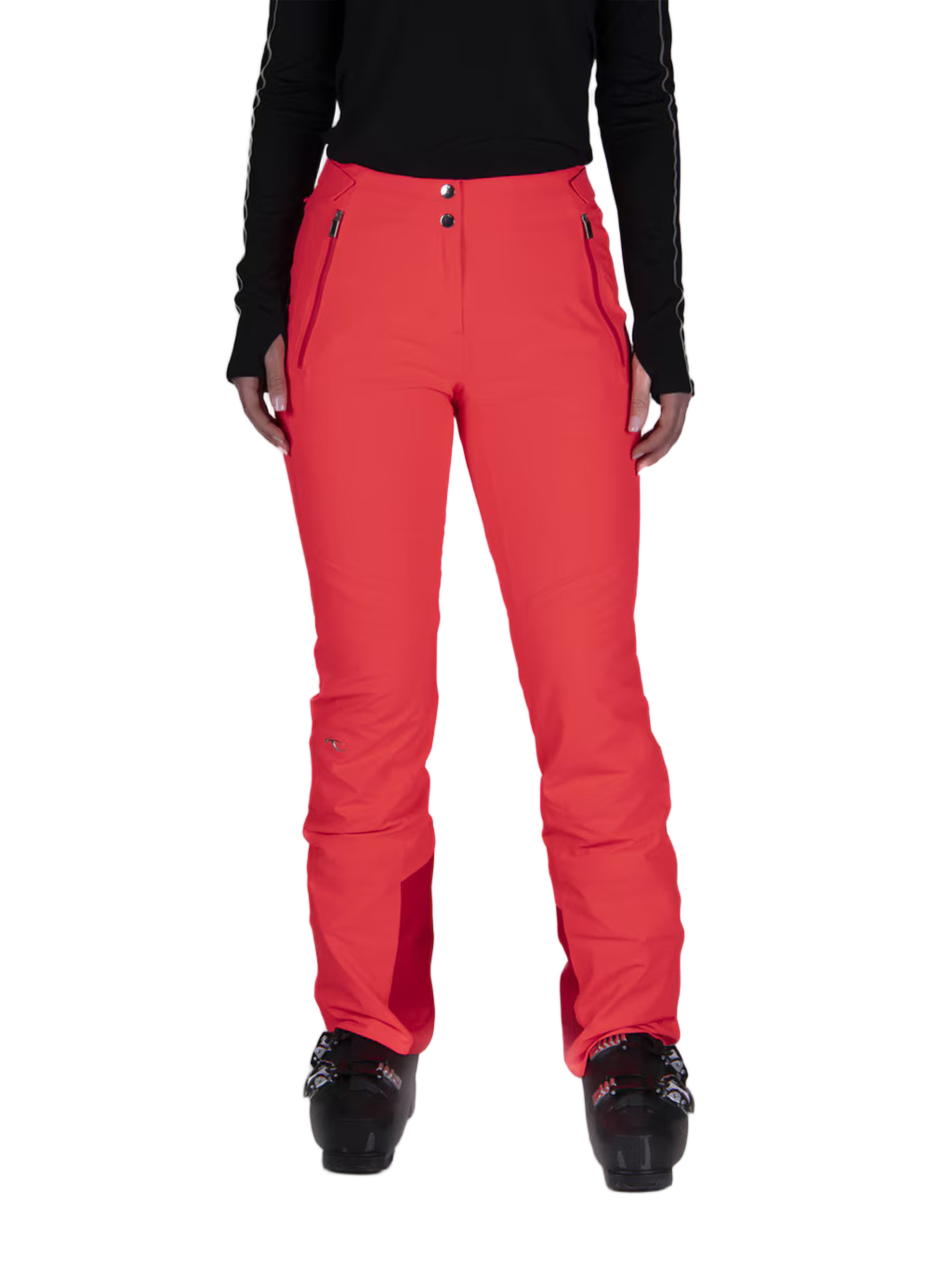 Black Formula Slim High-Waist Pants
