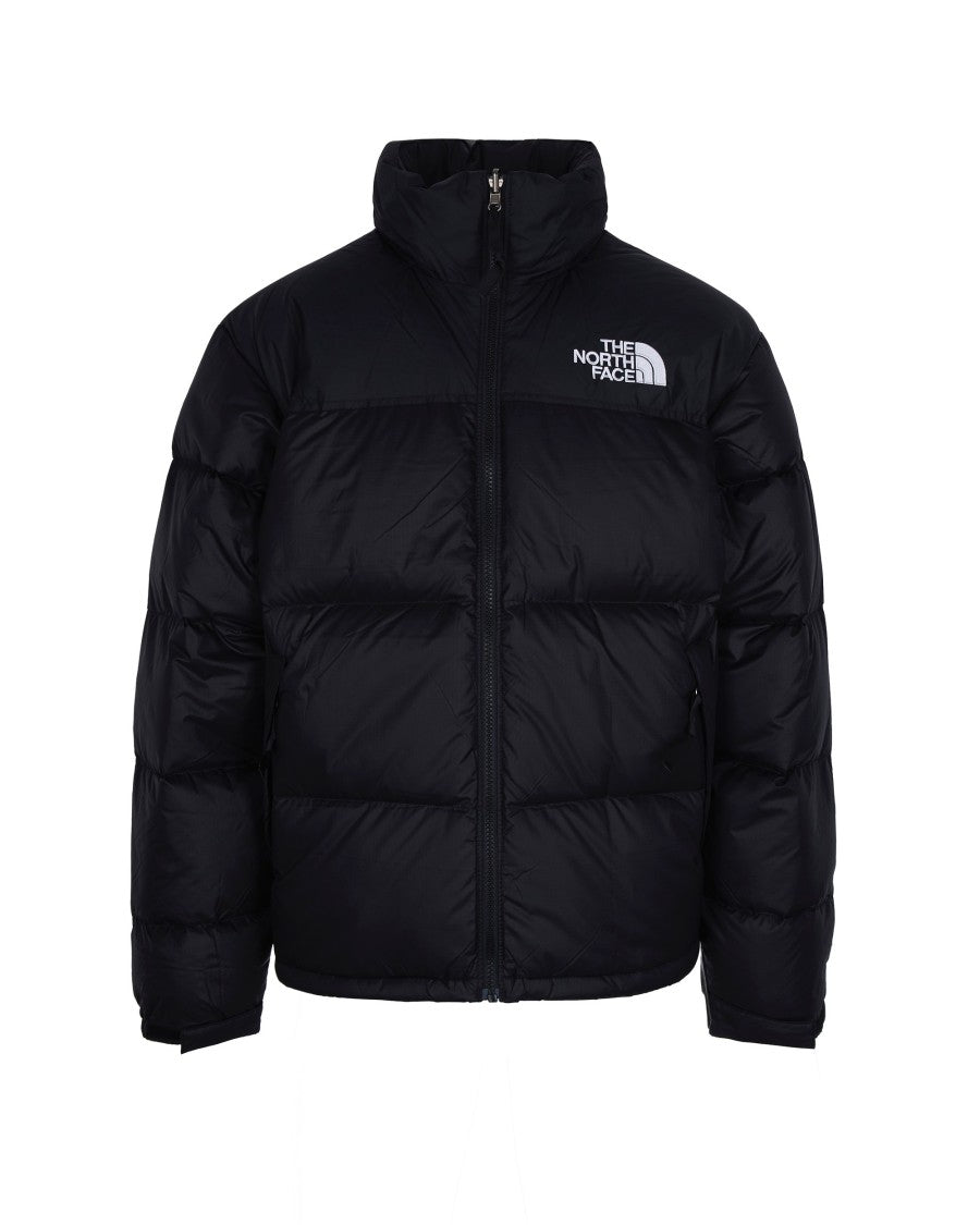Oversized Black Puffer Jacket With Integrated Hood