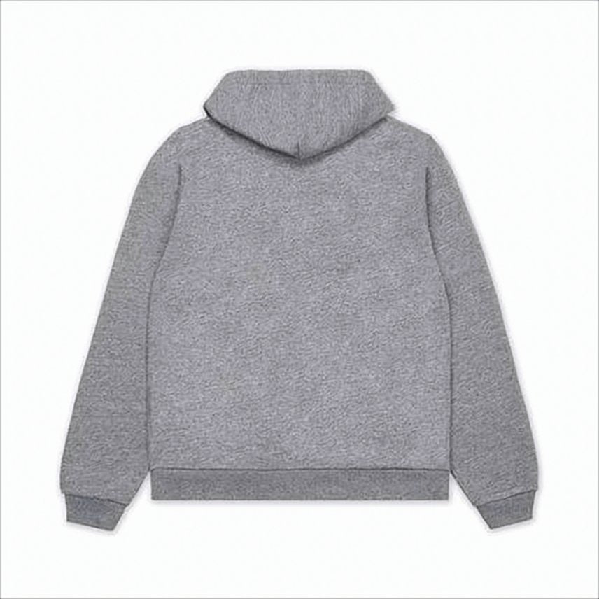 Soft-Fabric Zip-Up Hoodie with Drawstring Hood