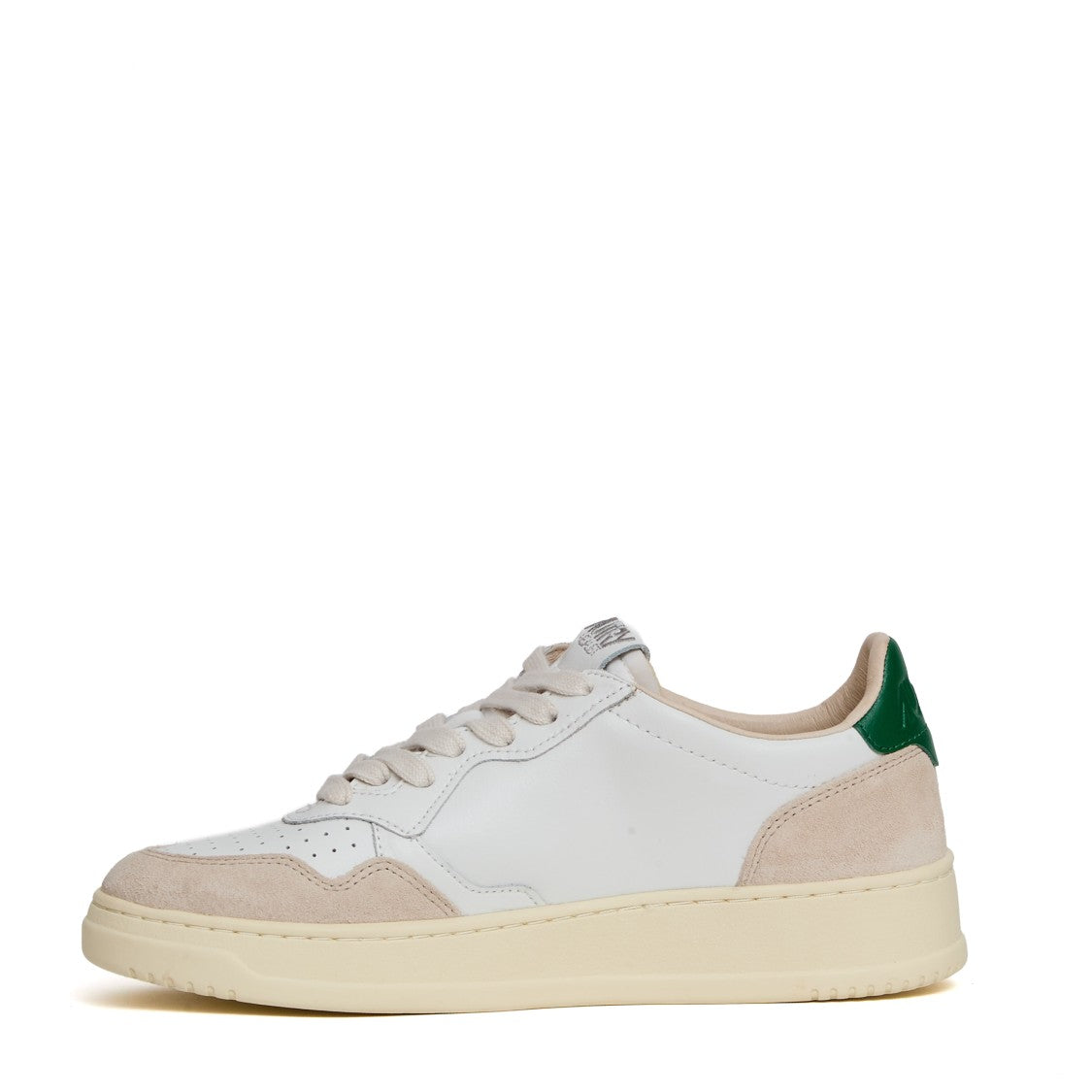 Medalist Low Sneakers in White/Amazon Leather