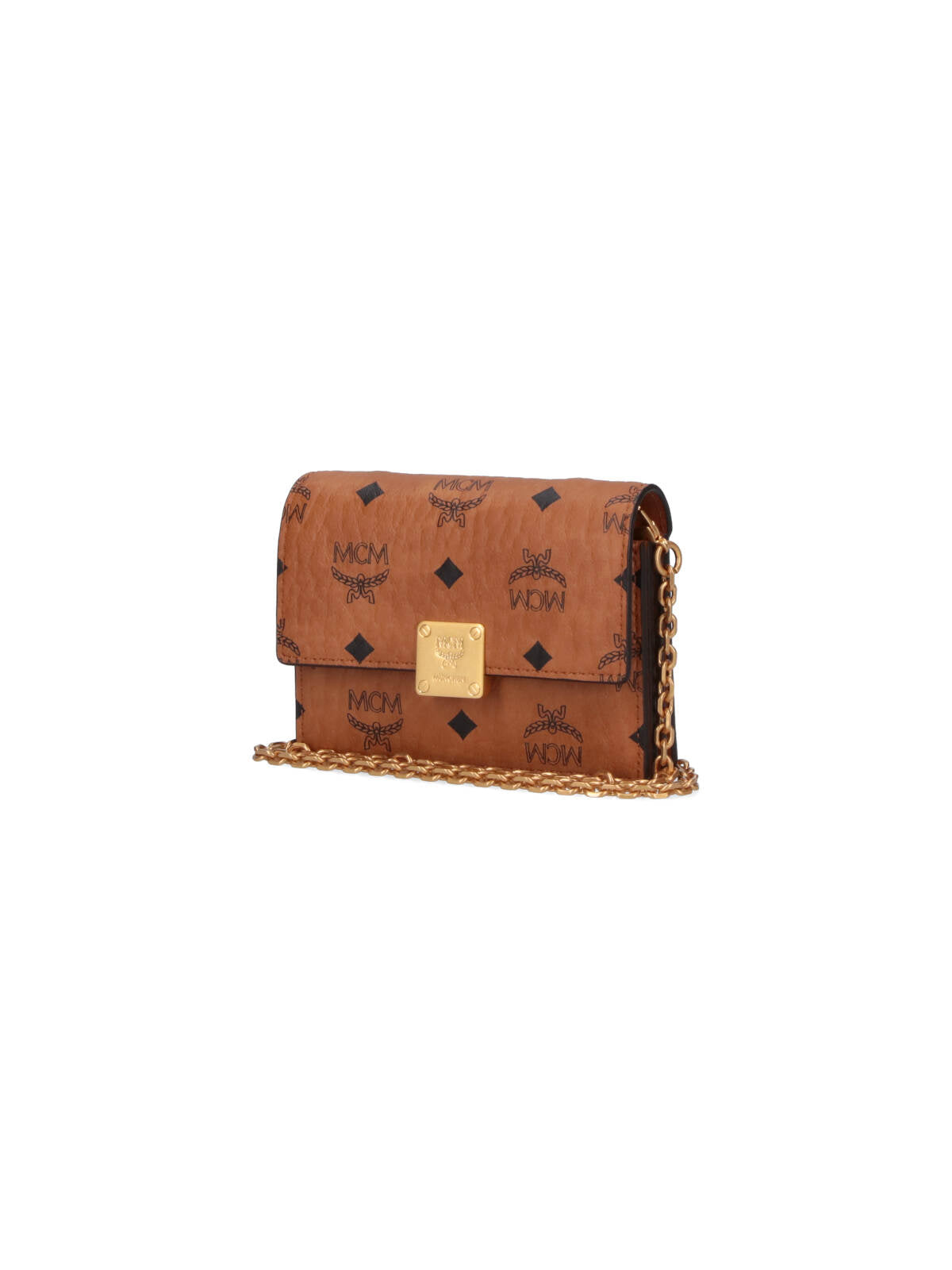 Brown "Visetos" Aren Chain Wallet