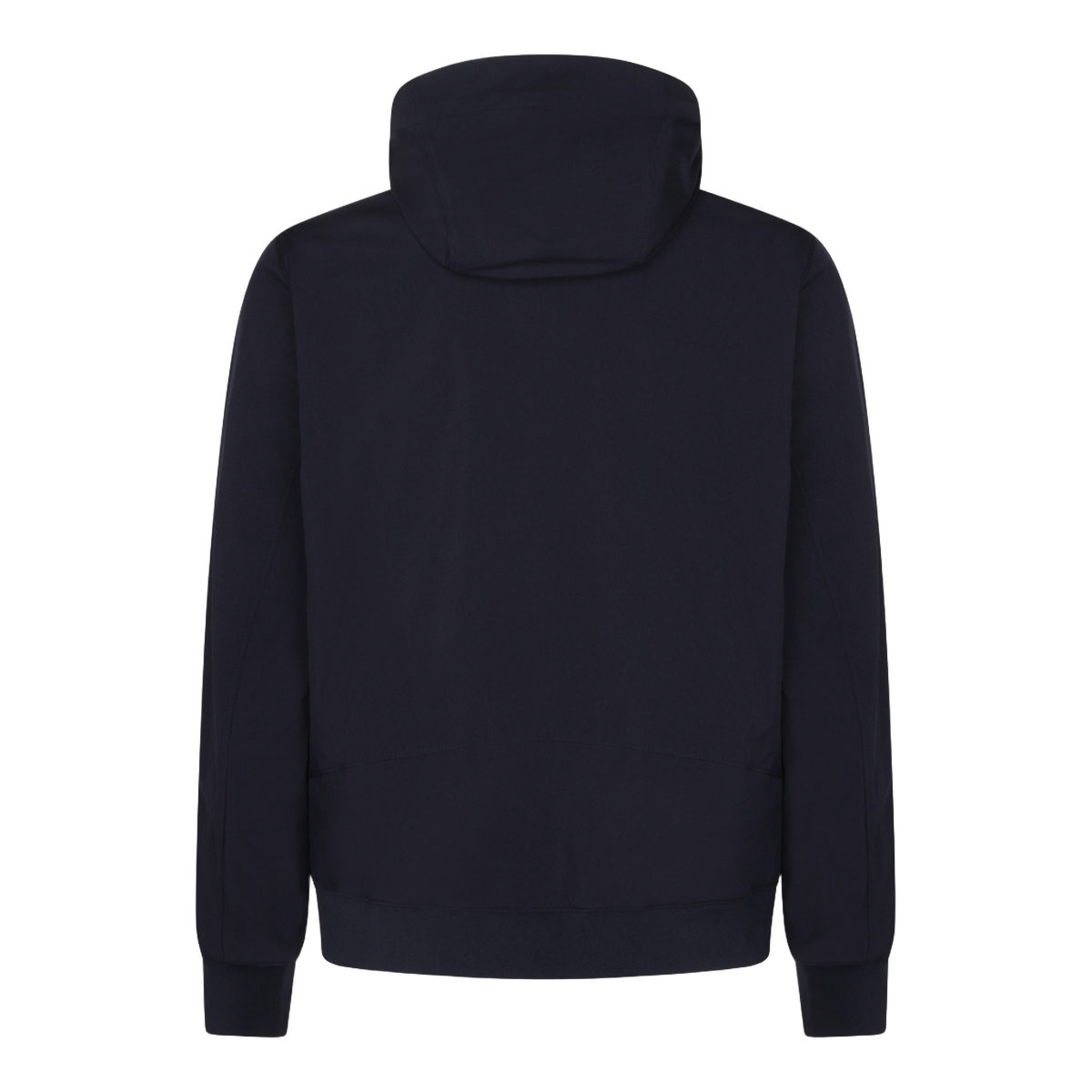 Blue Zip-Up Jacket with Hood