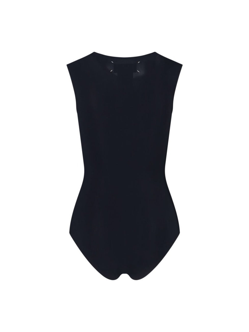 High Neck Bodysuit With Minimalist Design And Unique Back Detail