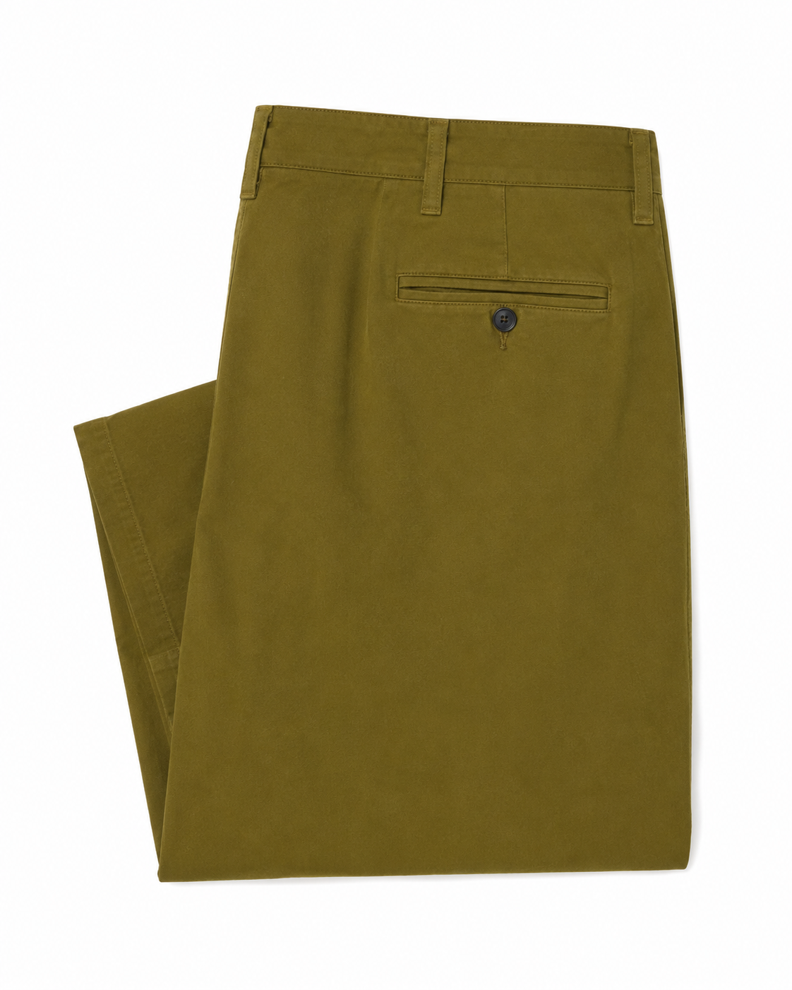 Olive Green Sasha Oversized Cotton Trousers