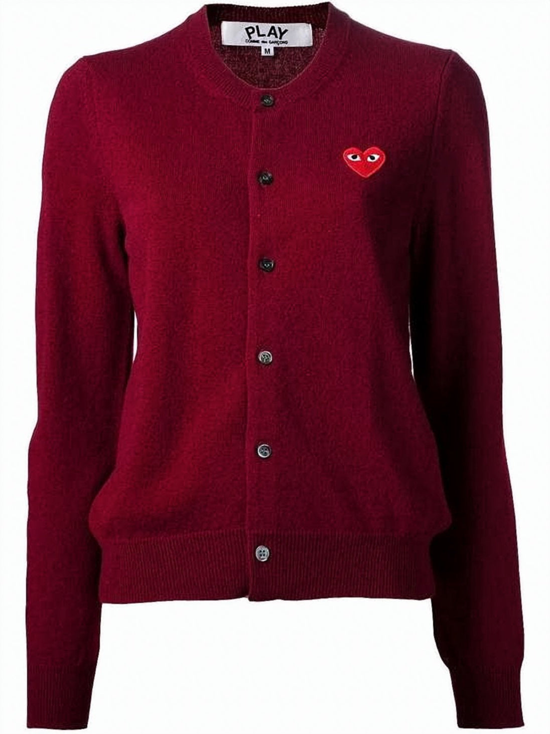 Burgundy Knit Cardigan