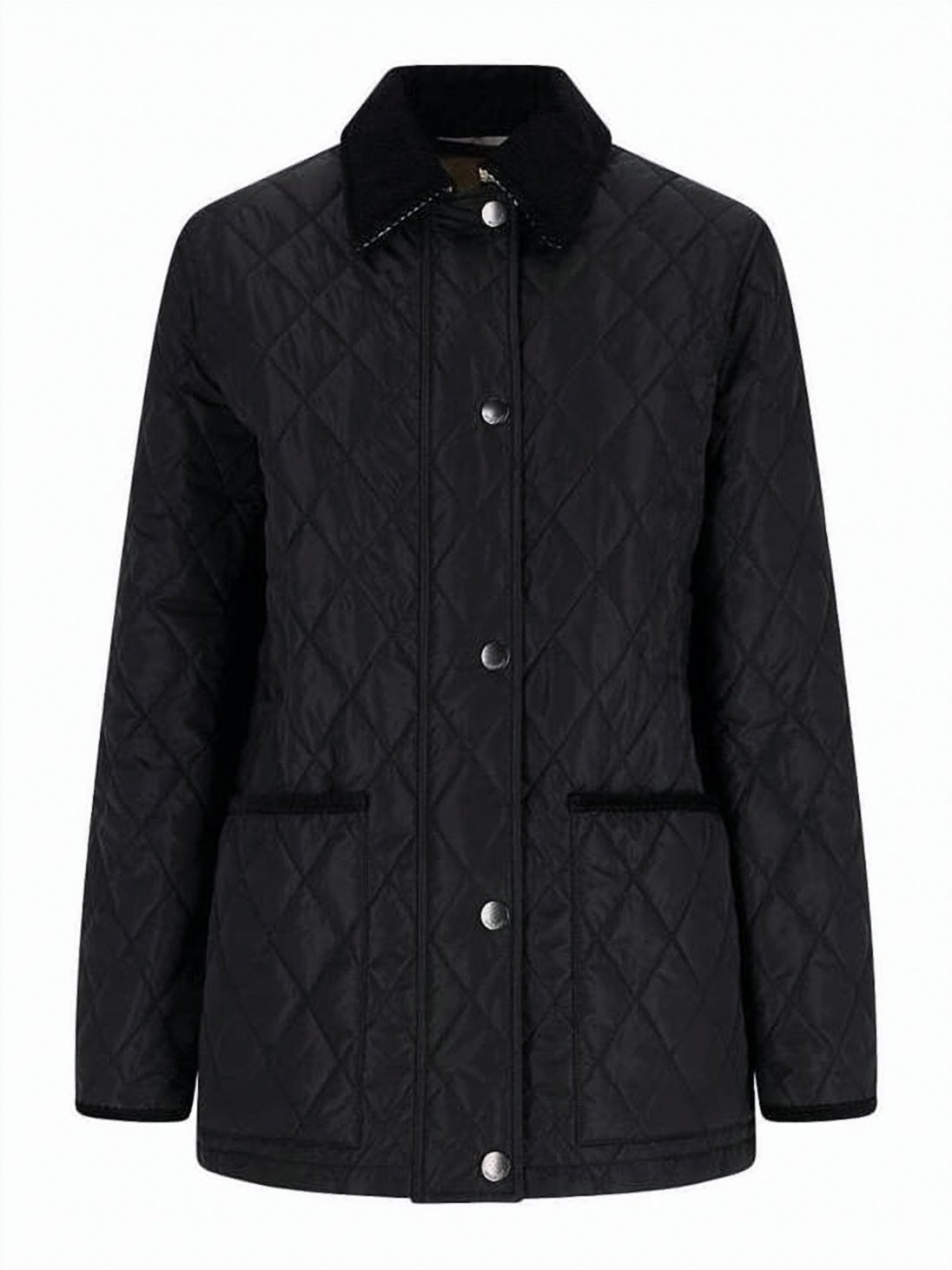 Quilted Nylon Half Jacket