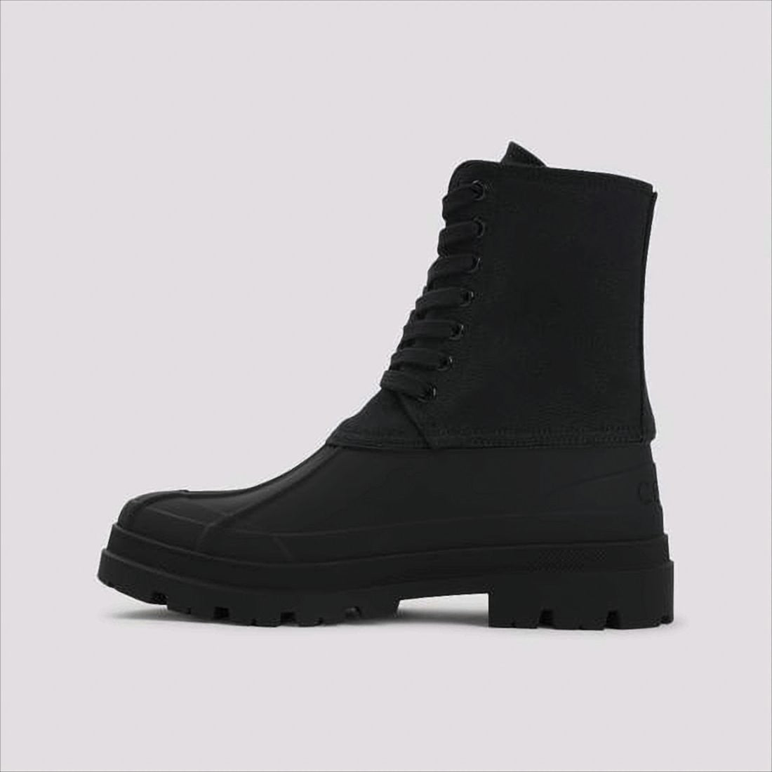 High-Top Celine Boots With Sturdy Rubber Sole
