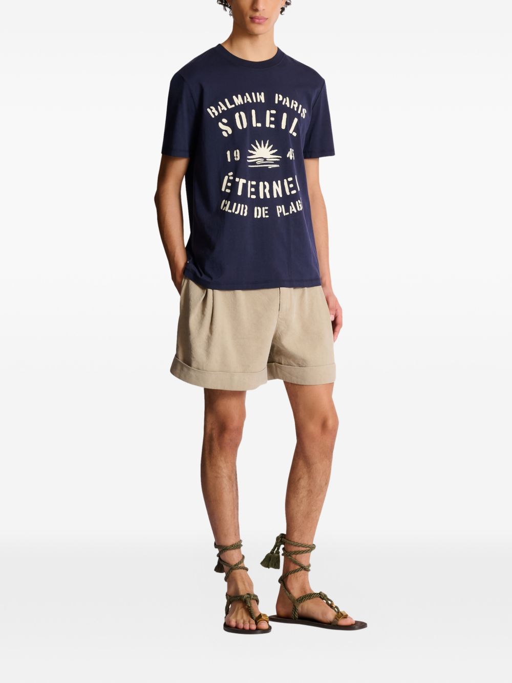 Crew-Neck Graphic Short-Sleeve Tee