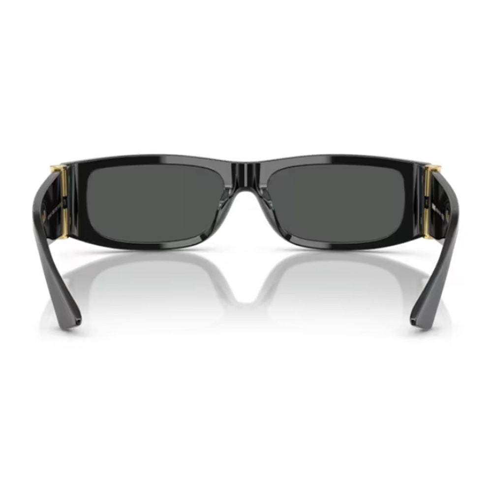 0Ve4476U Medusa Glam Medusa Glam Rectangular Black Acetate Sunglasses