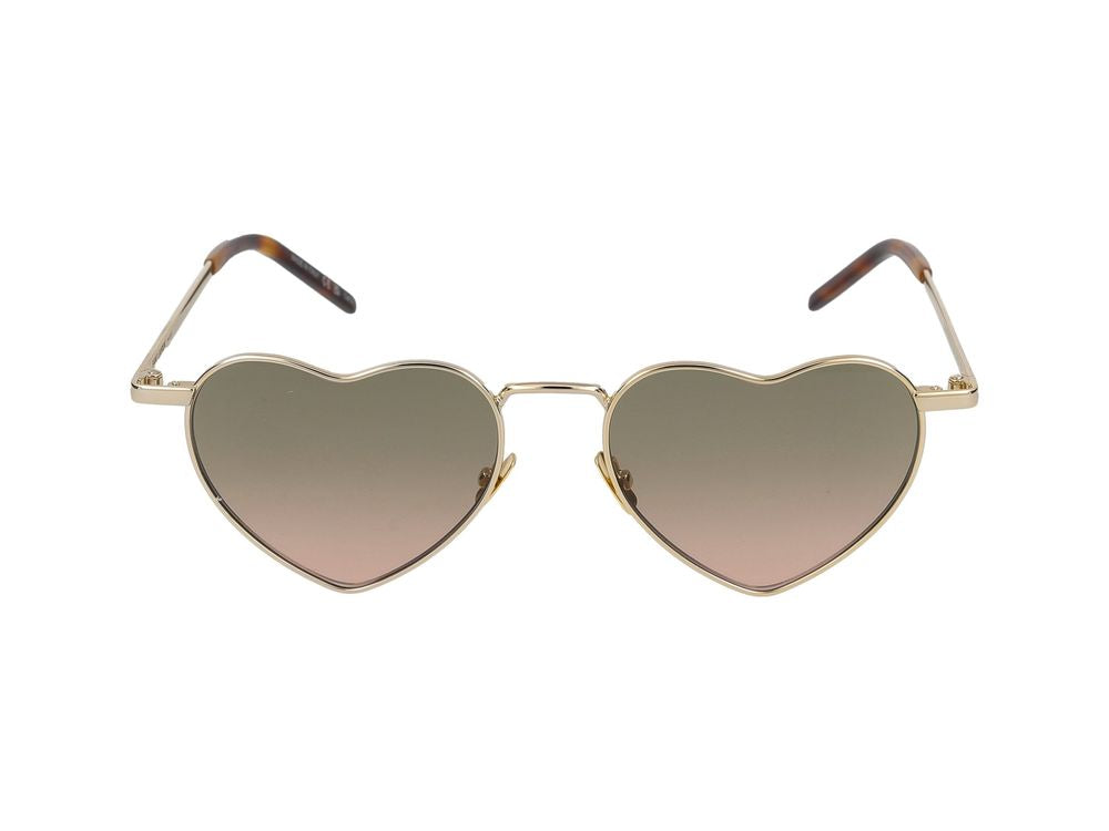 Sunglasses Saint Laurent SL 301 LOULOU 011 gold gold green 52/17/145