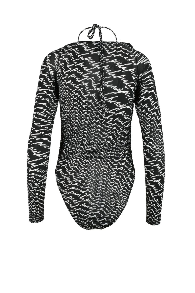 Black and White Contrast Bodysuit