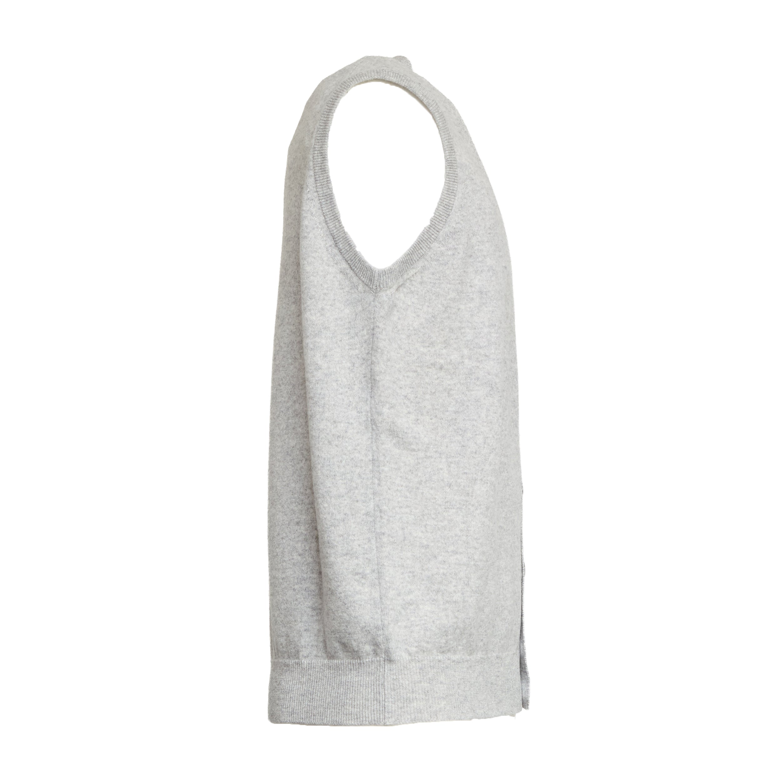 Wool and Cashmere Buttoned Vest