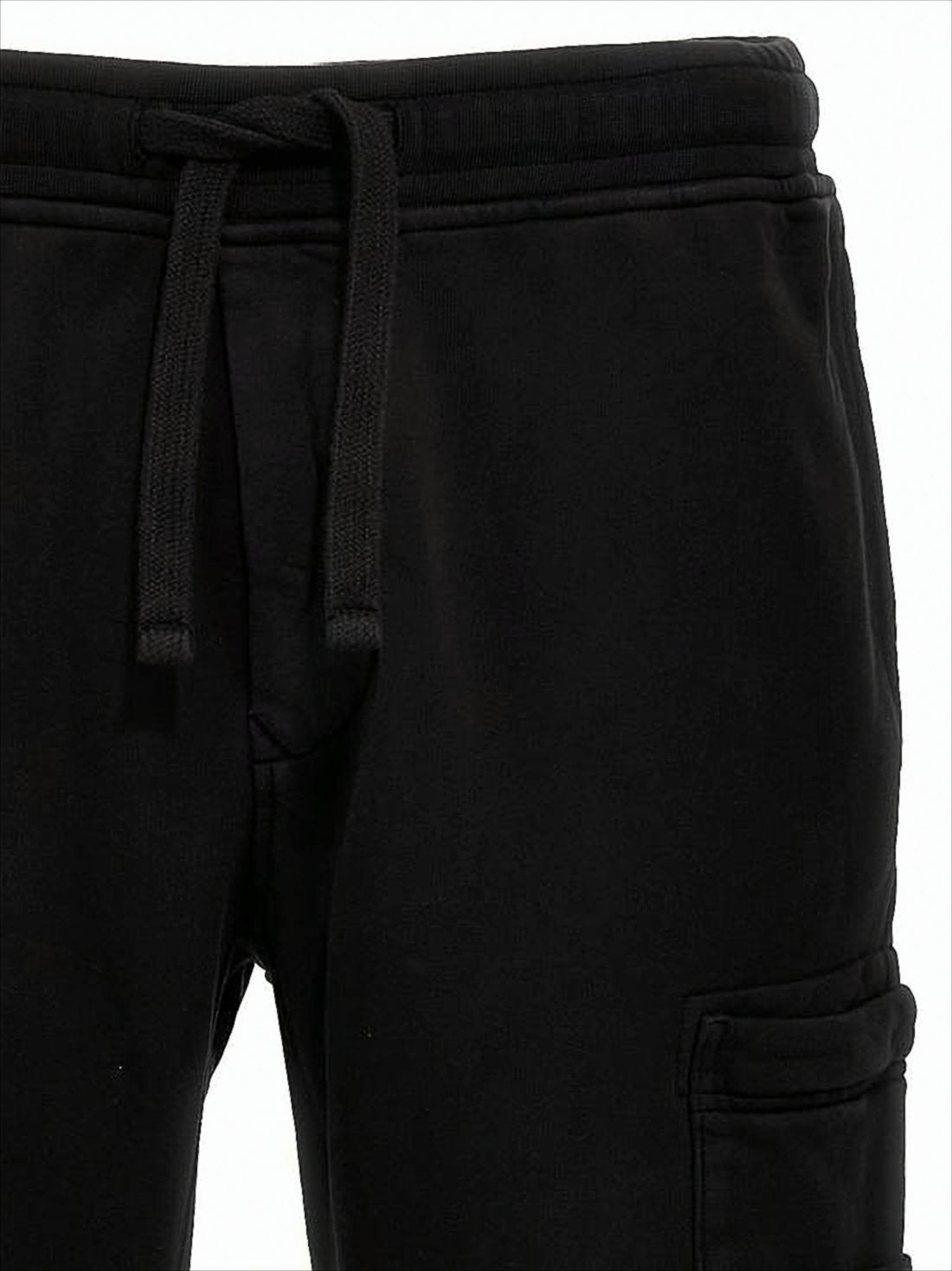 Straight Fit Black Pants