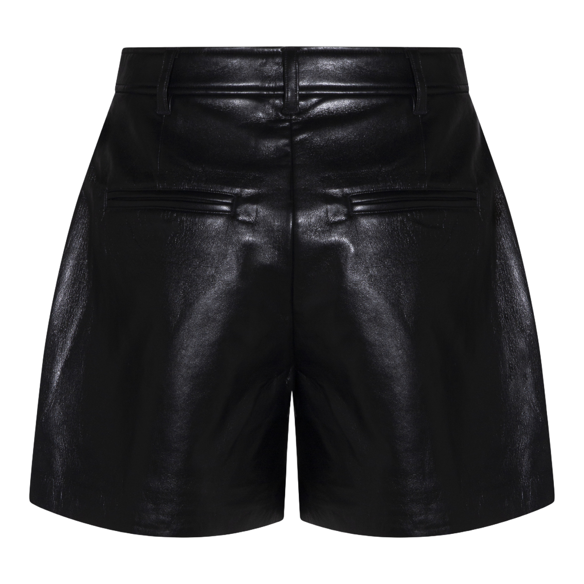 Tailored Black Shorts with Clean Silhouette