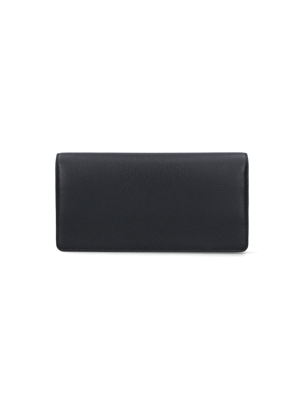 "Darley" Chain Clutch In Black Calfskin