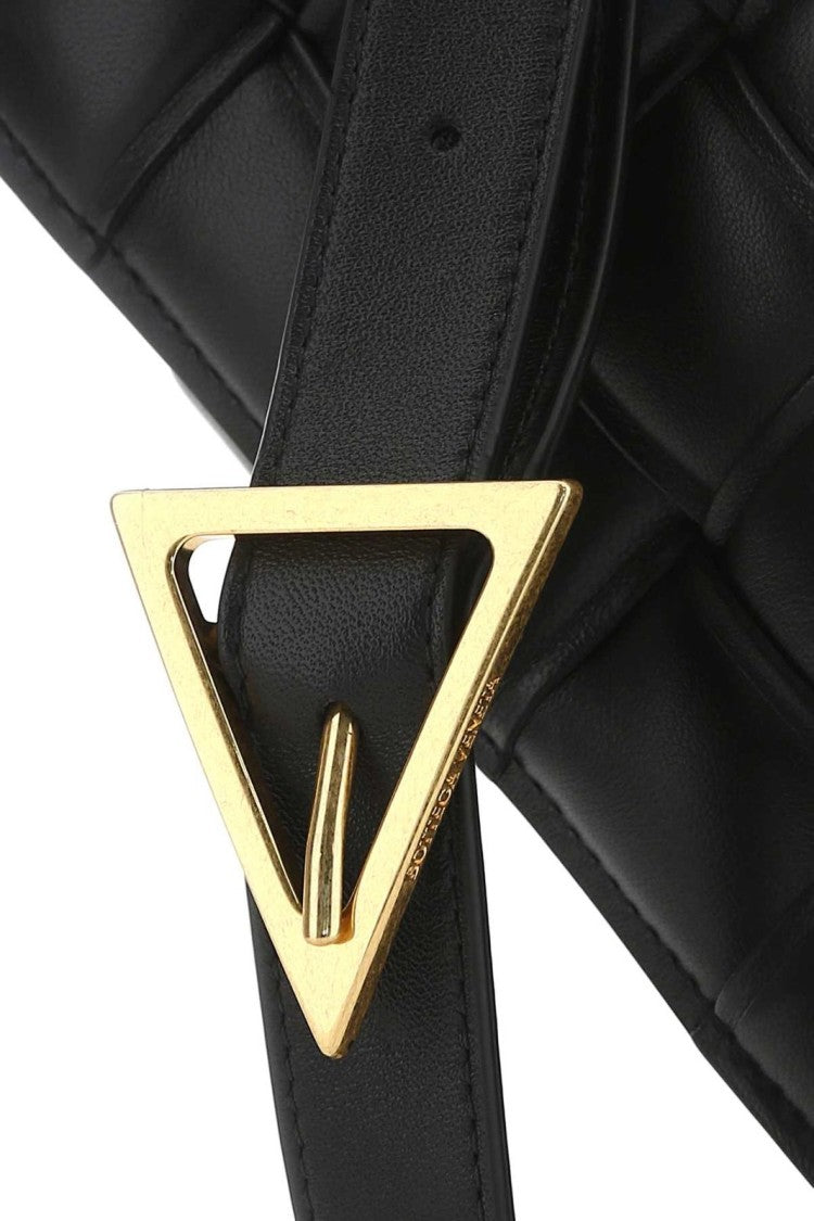 Padded Woven Shoulder Bag