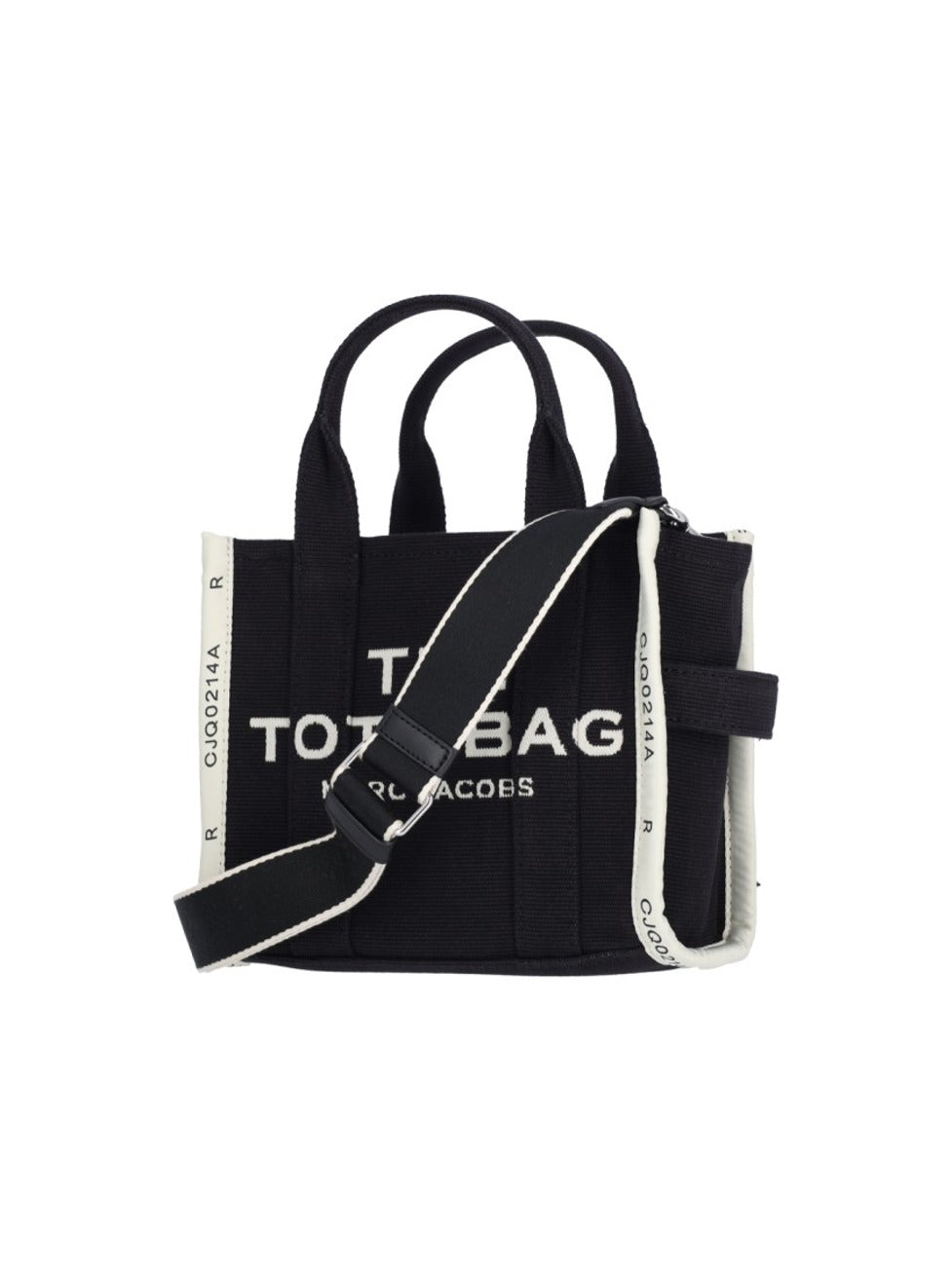 Small Tote Bag "The Jacquard" – Black