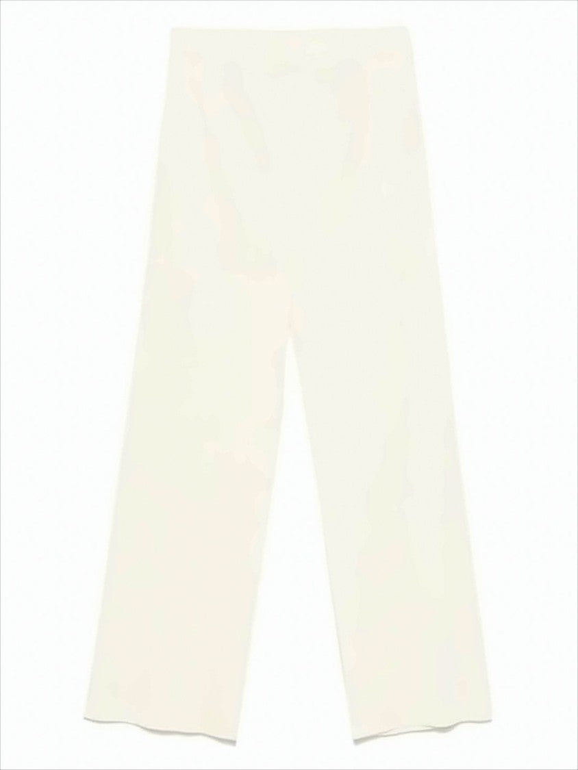 Wide-Leg Pleated Jogger Pants