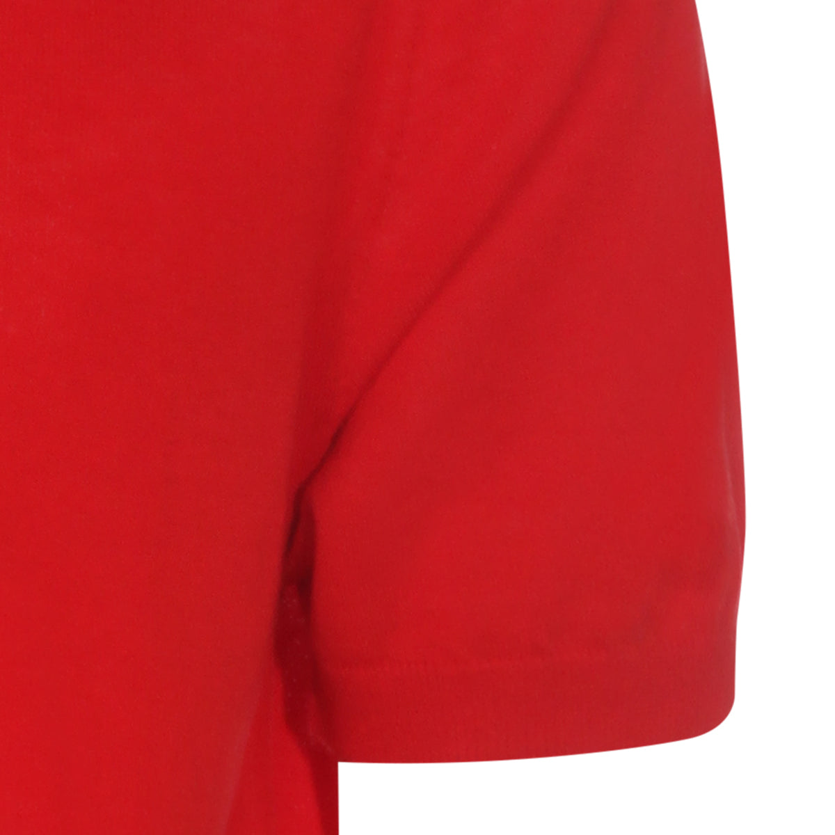 Solid Red Short-Sleeve T-Shirt