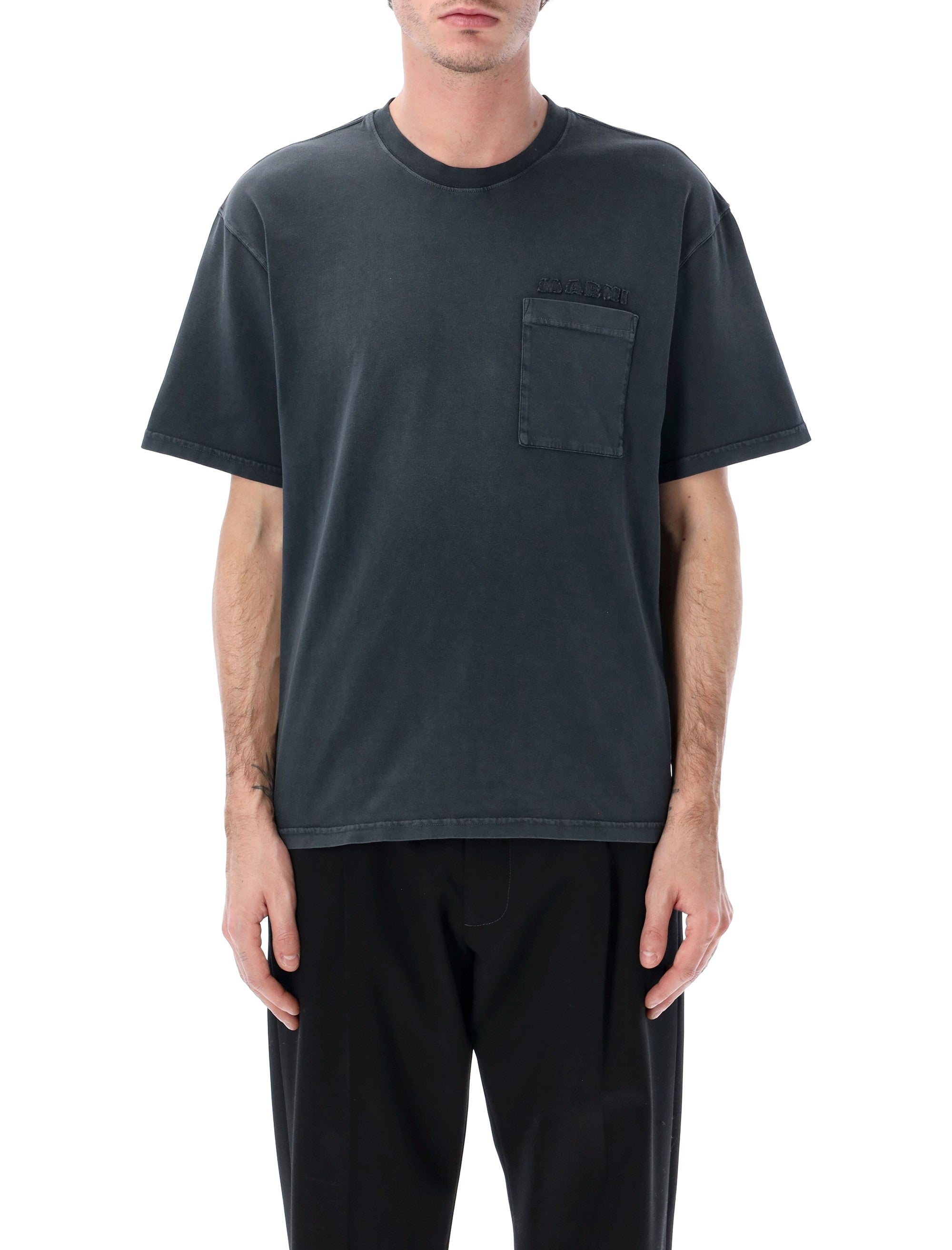 Garment-Dyed Cotton T-Shirt