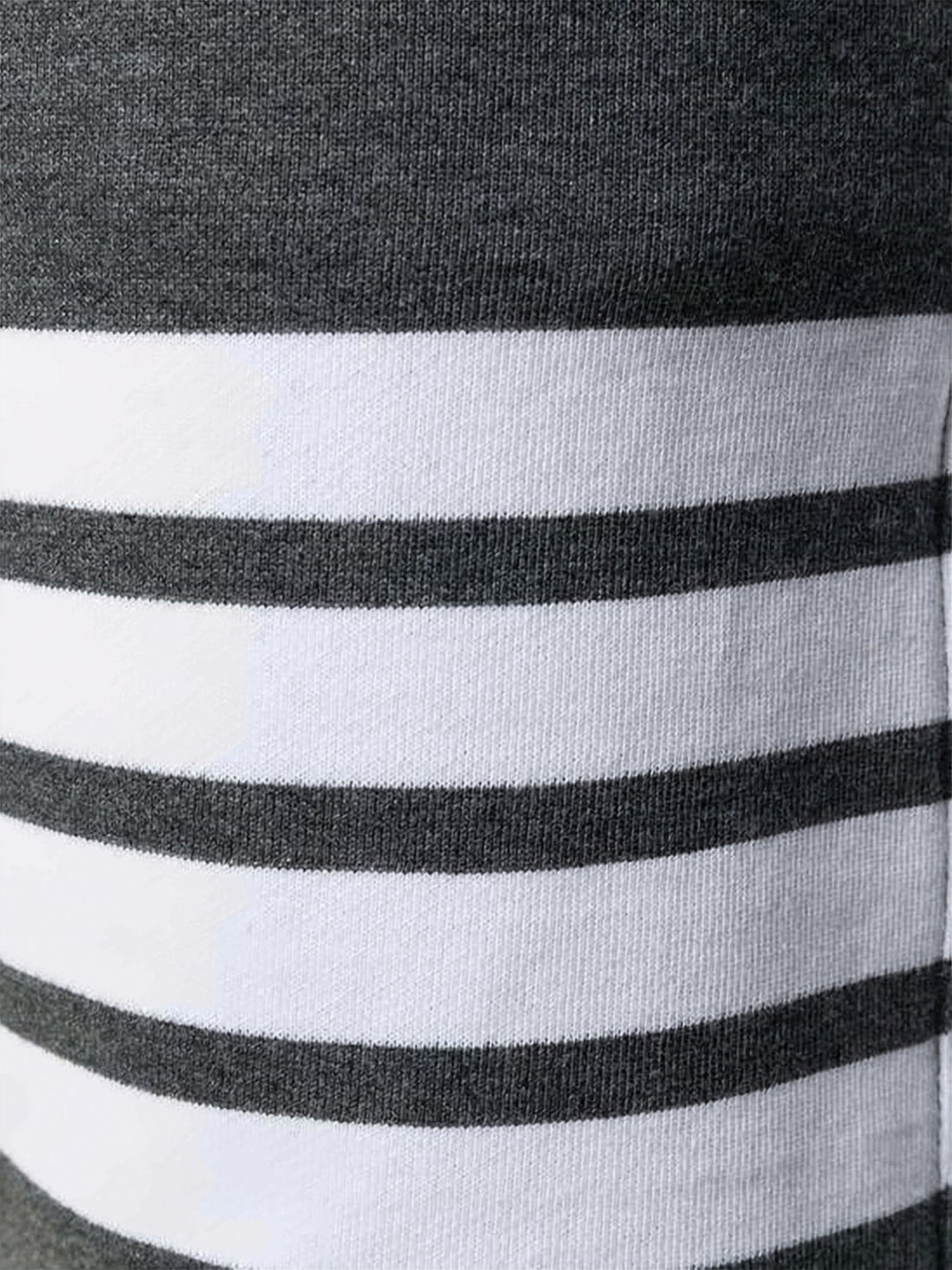 Two-Tone Loopback Sweat Shorts with Adjustable Waistband