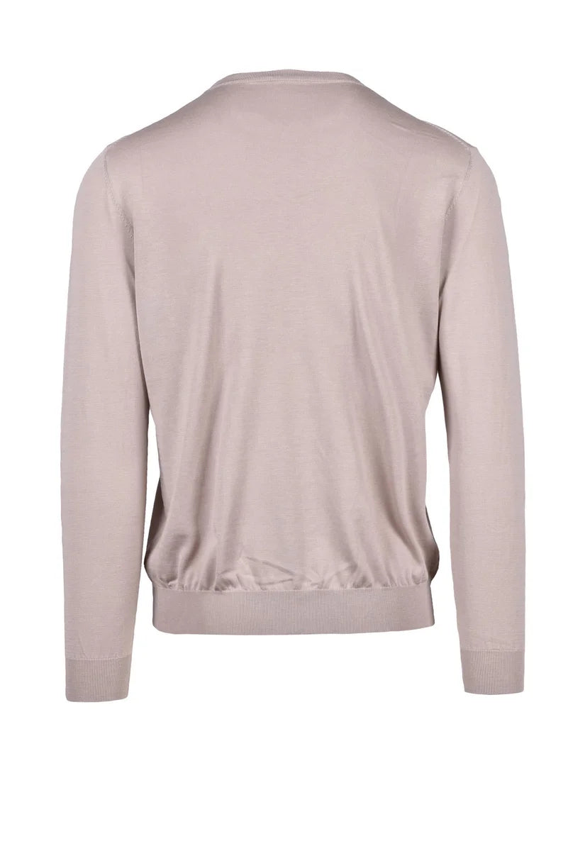 Silk Cotton Knitwear - Grey