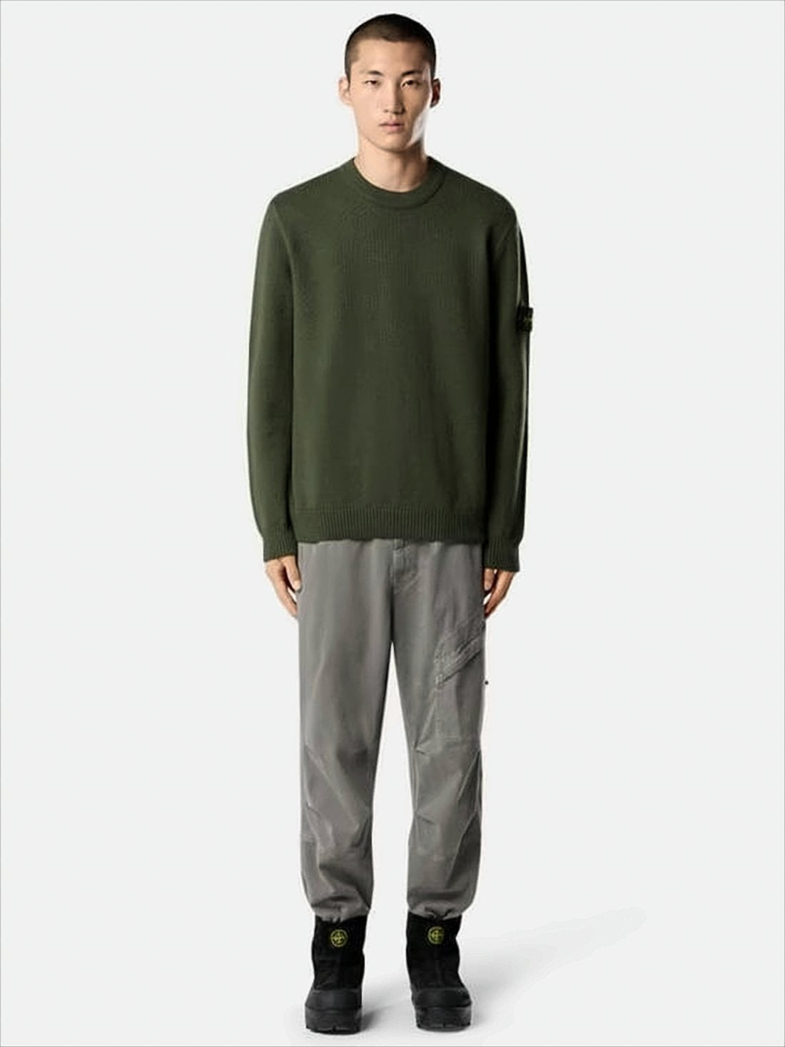 Winter Cotton Crewneck Jumper