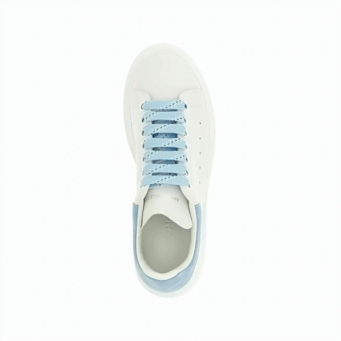 Oversized Sneakers with Smooth Leather Upper