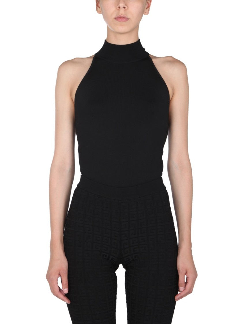 Sleeveless Knitted Top
