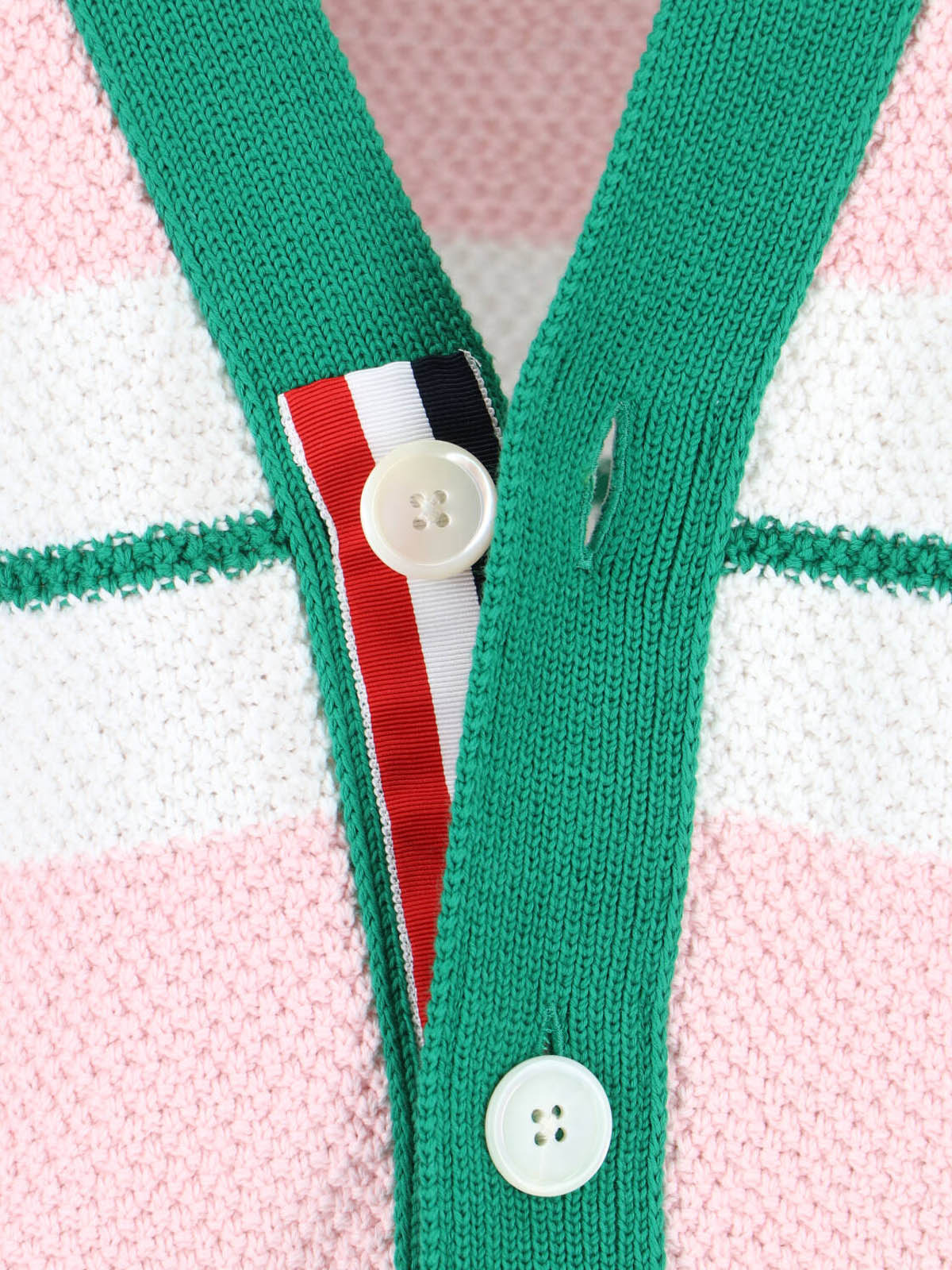 Striped Cardigan – Pink