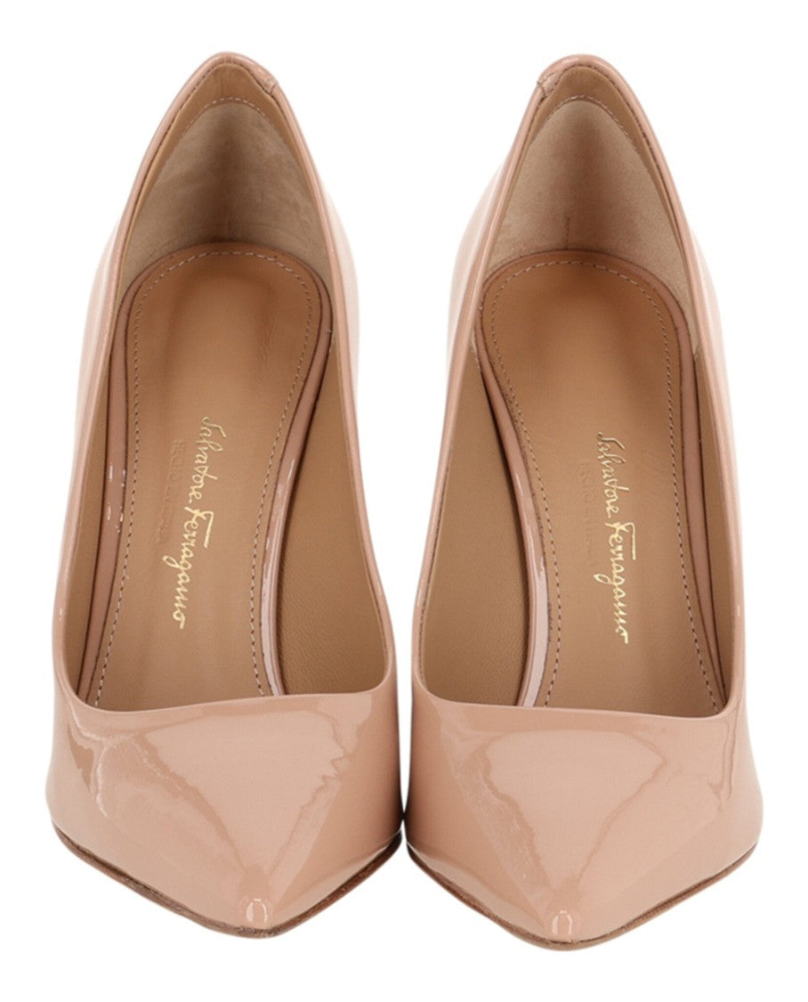Ilary Pointed-Toe Patent Pumps