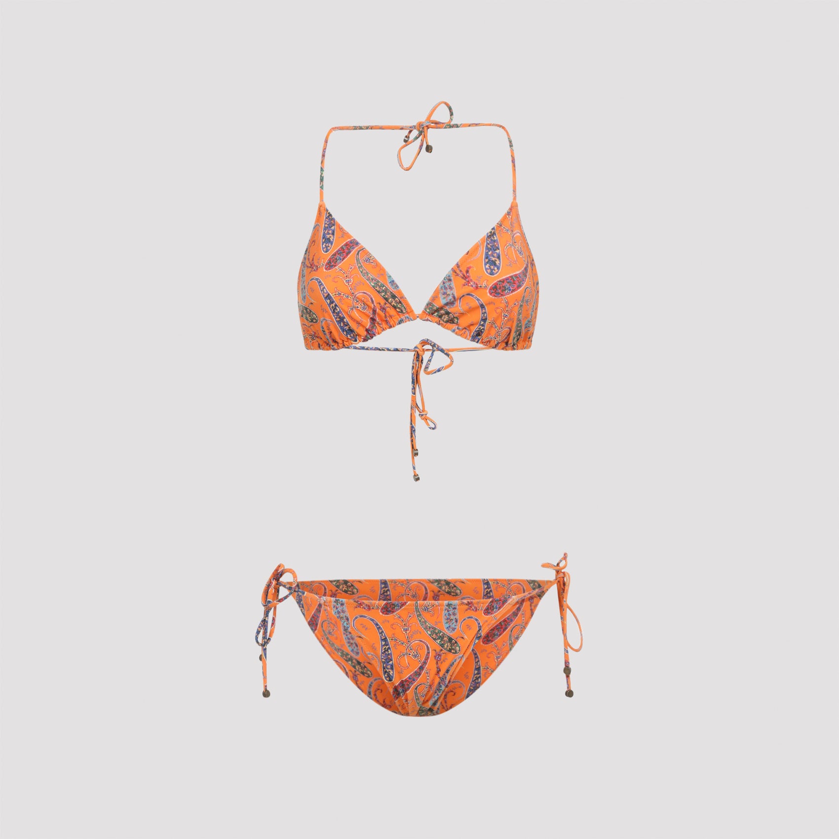 Paisley Print Two-Piece Bikini Set