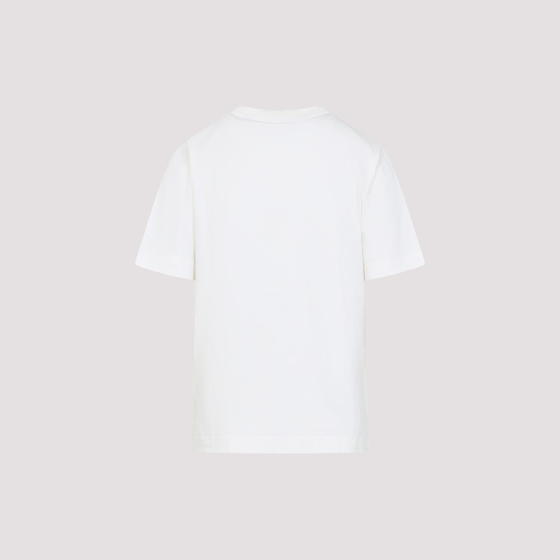 Cotton T-Shirt With Subtle Logo Patch