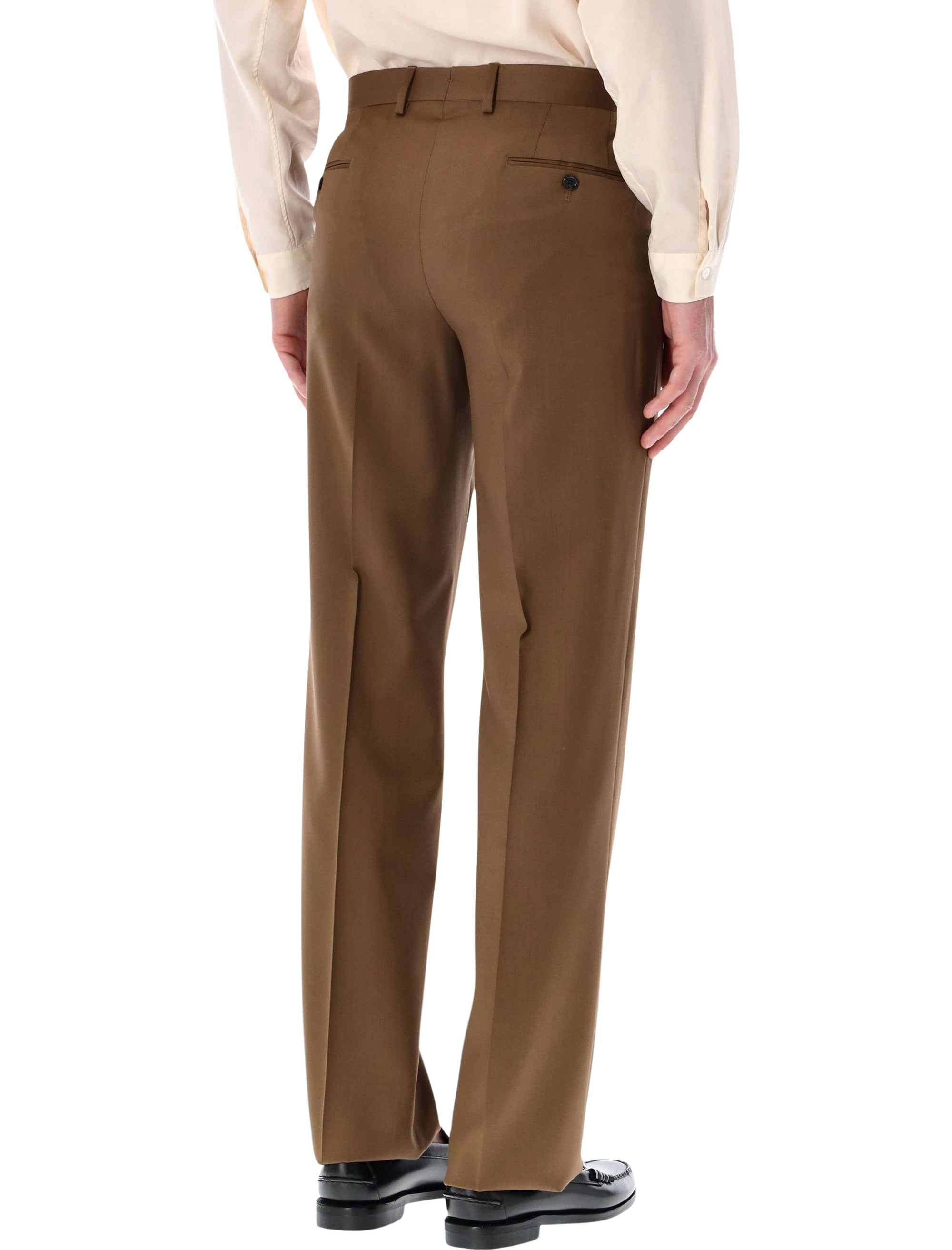 Stretch Crepe Formal Trousers