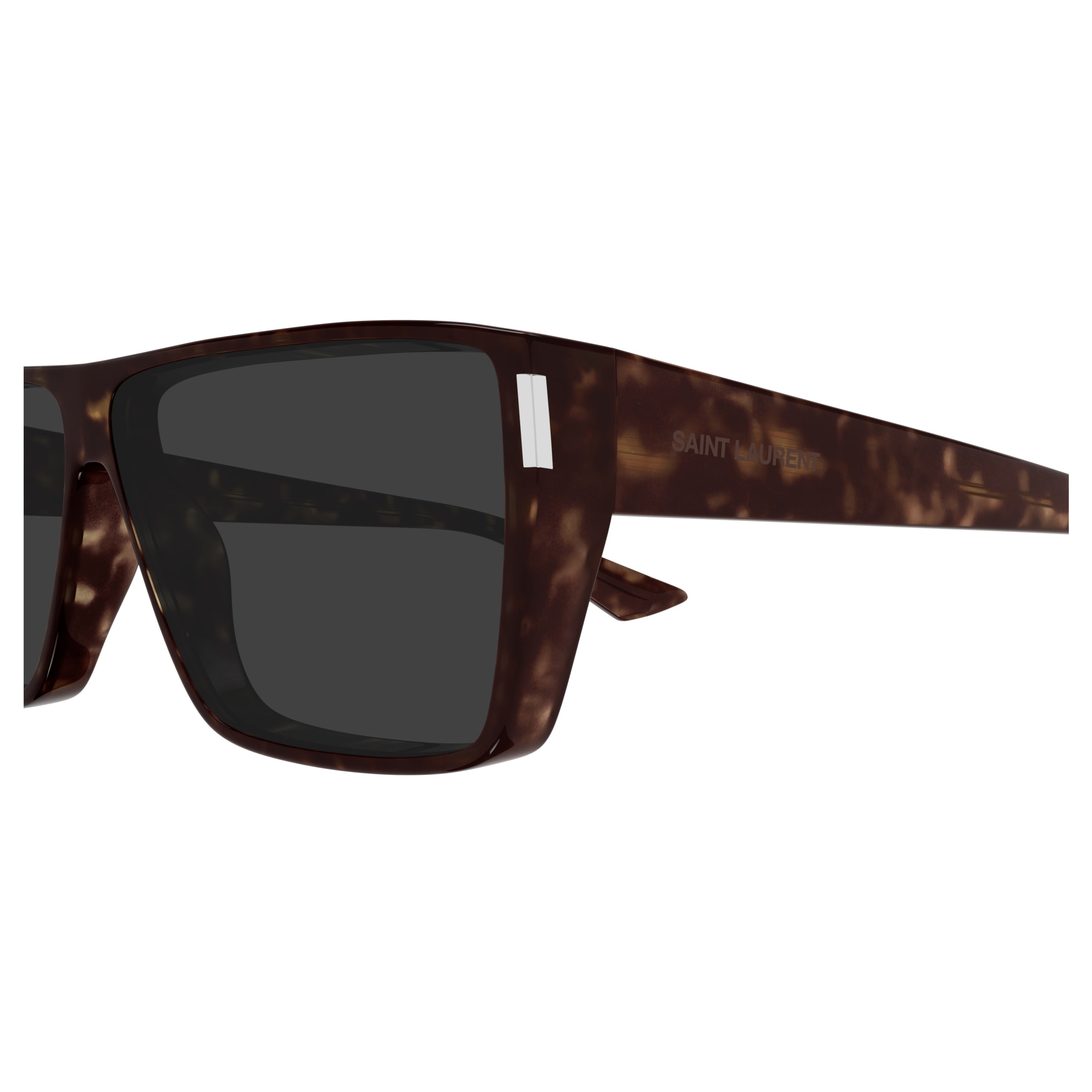 Sl 757 Rectangular Tortoiseshell Sunglasses