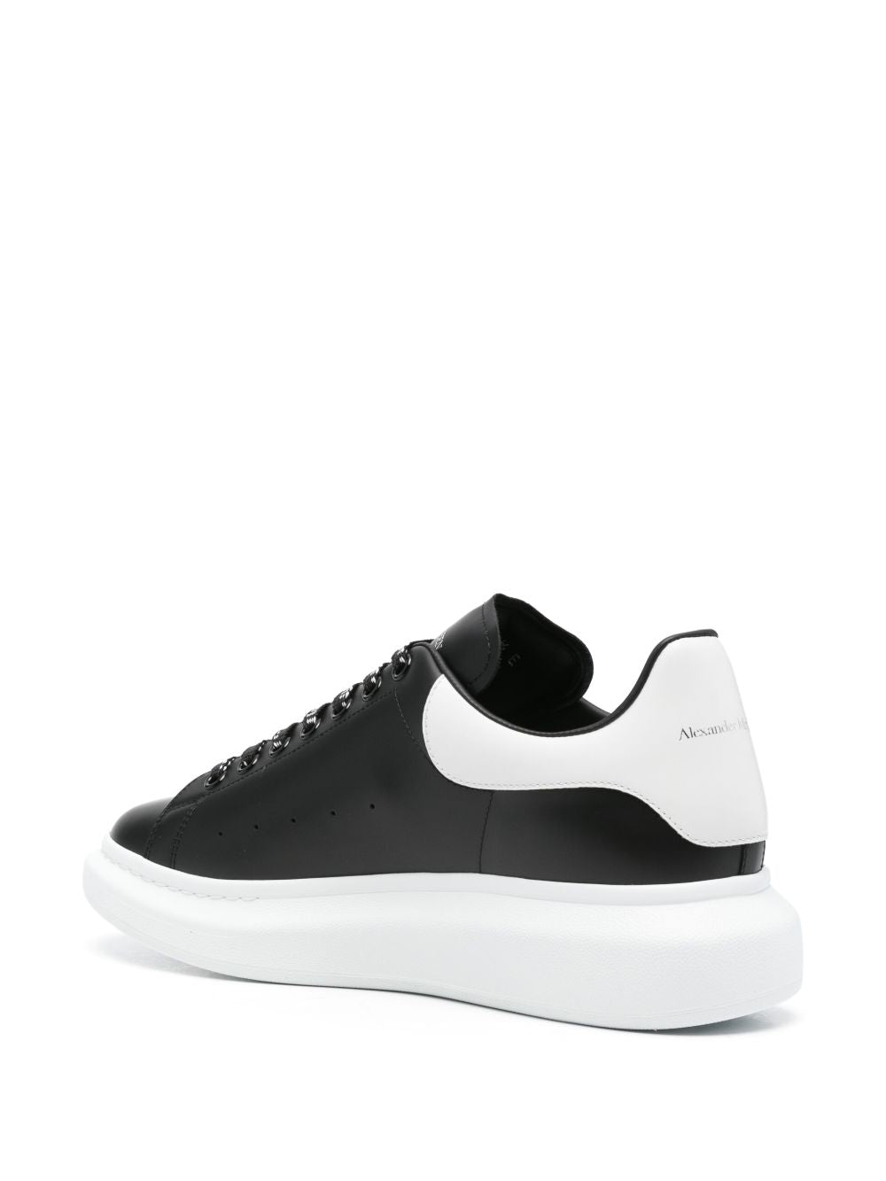 Black Leather Sneakers