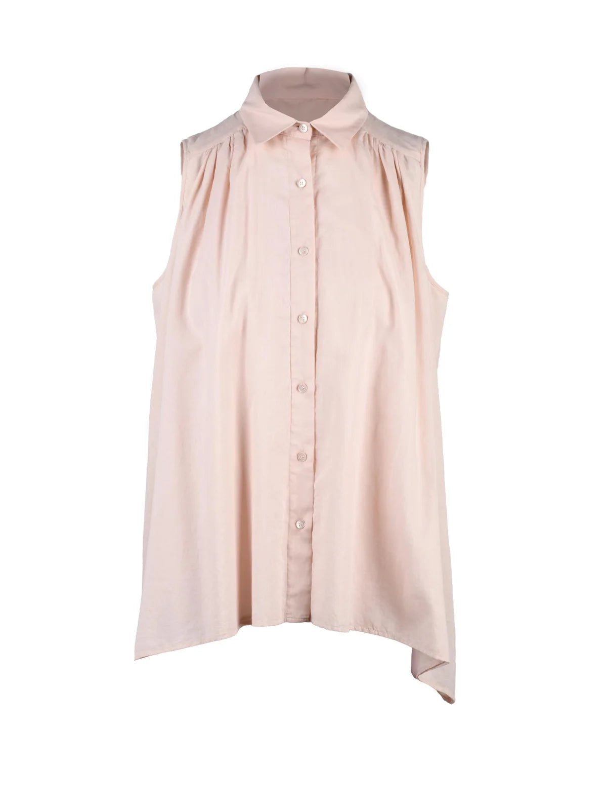 Pink Easy Cotton Shirt