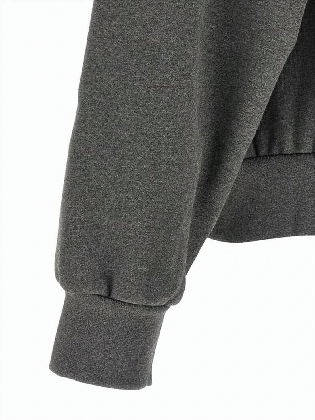 Long-Sleeve Sweatshirt with Embossed Detailing